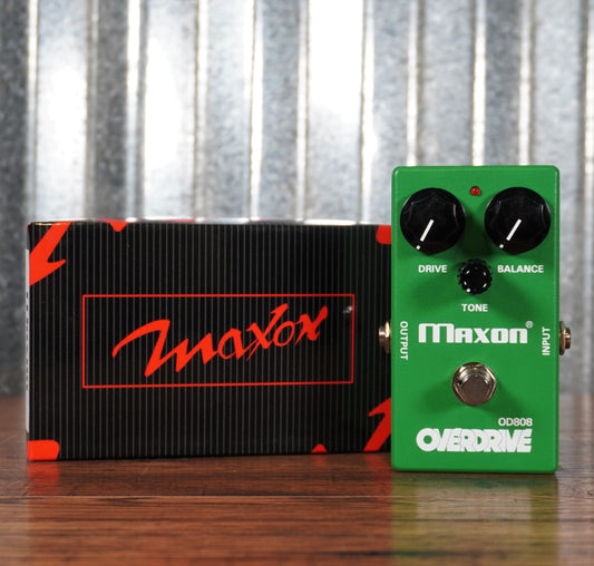 Maxon OD808 Reissue Series Overdrive Guitar Effect Pedal