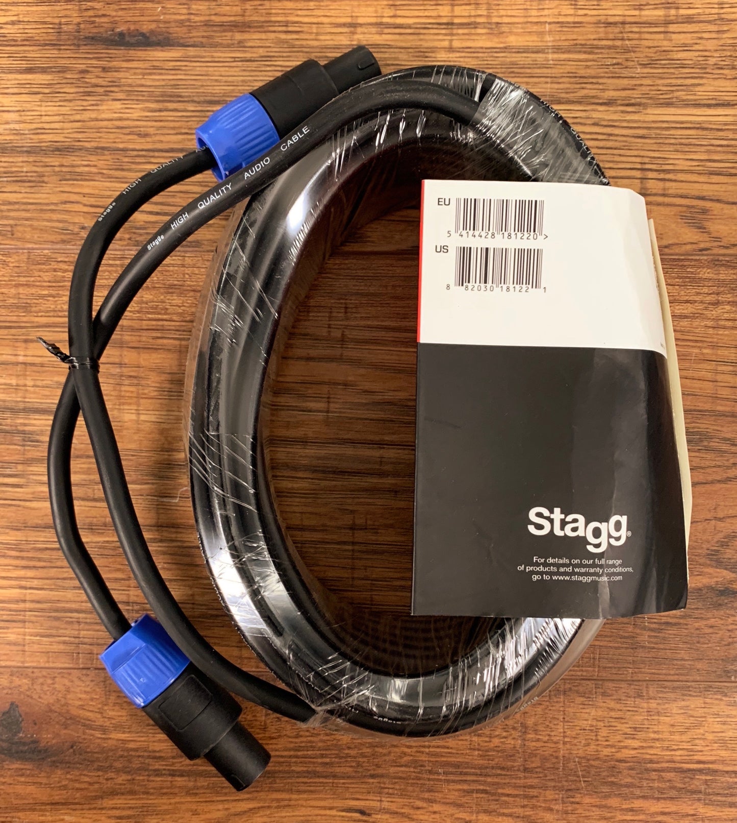 Stagg SSP15SS25 15M 50 ft 14GA Speakon-Speakon Cable