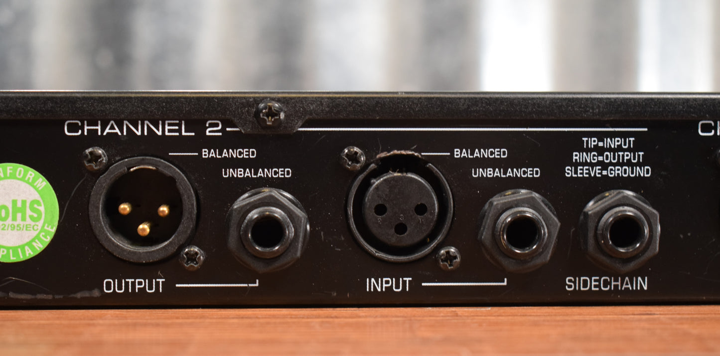 BBE MaxCom Rack Mountable Dual Channel Compressor Used