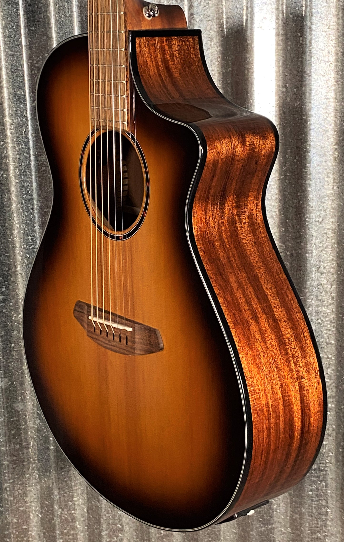 Breedlove Discovery S Concert CE Edgeburst Cedar Acoustic Electric Guitar #3341