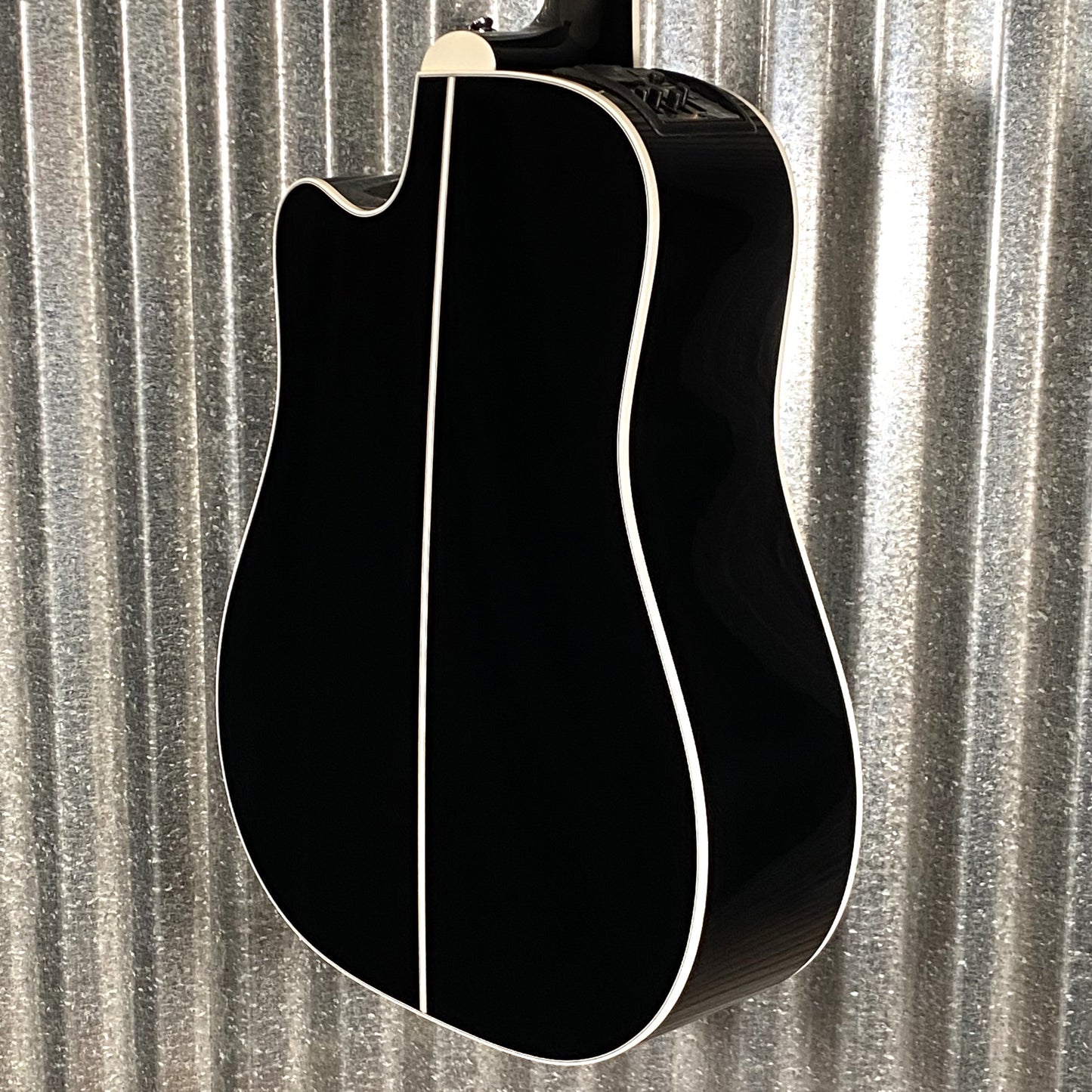 Takamine EF381SC12 Cutaway 12 String Acoustic Electric Guitar Black & Case Japan #0951