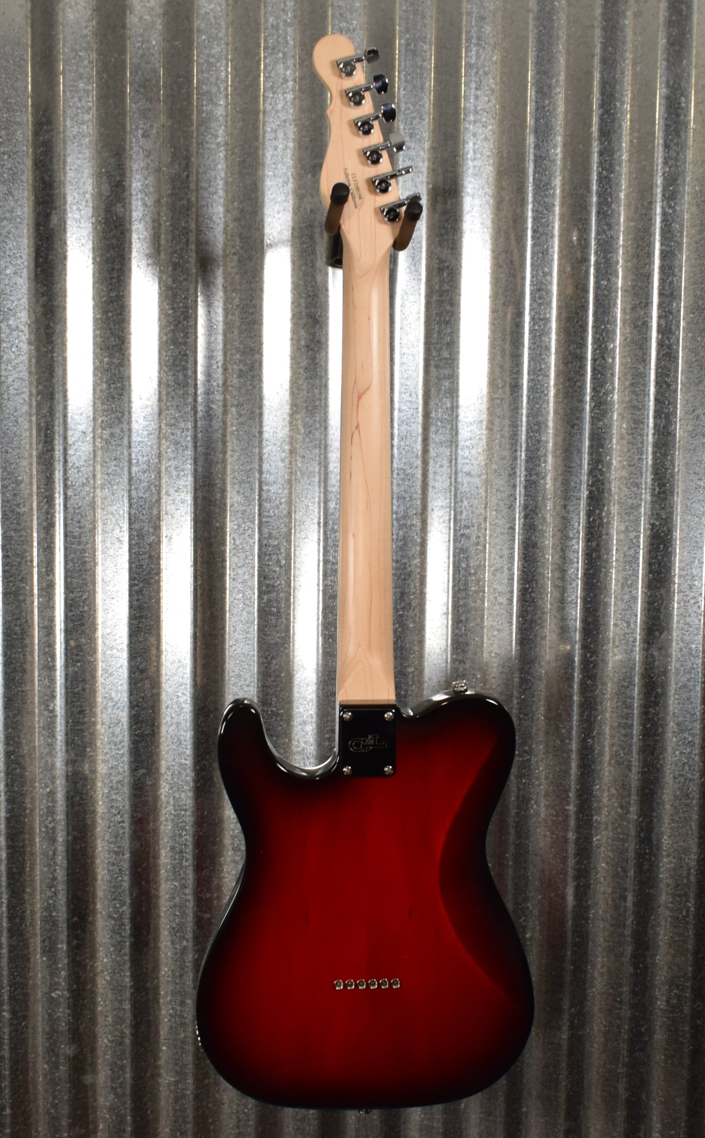 G&L USA ASAT Classic Redburst Rosewood Satin Neck Guitar & Case #5194