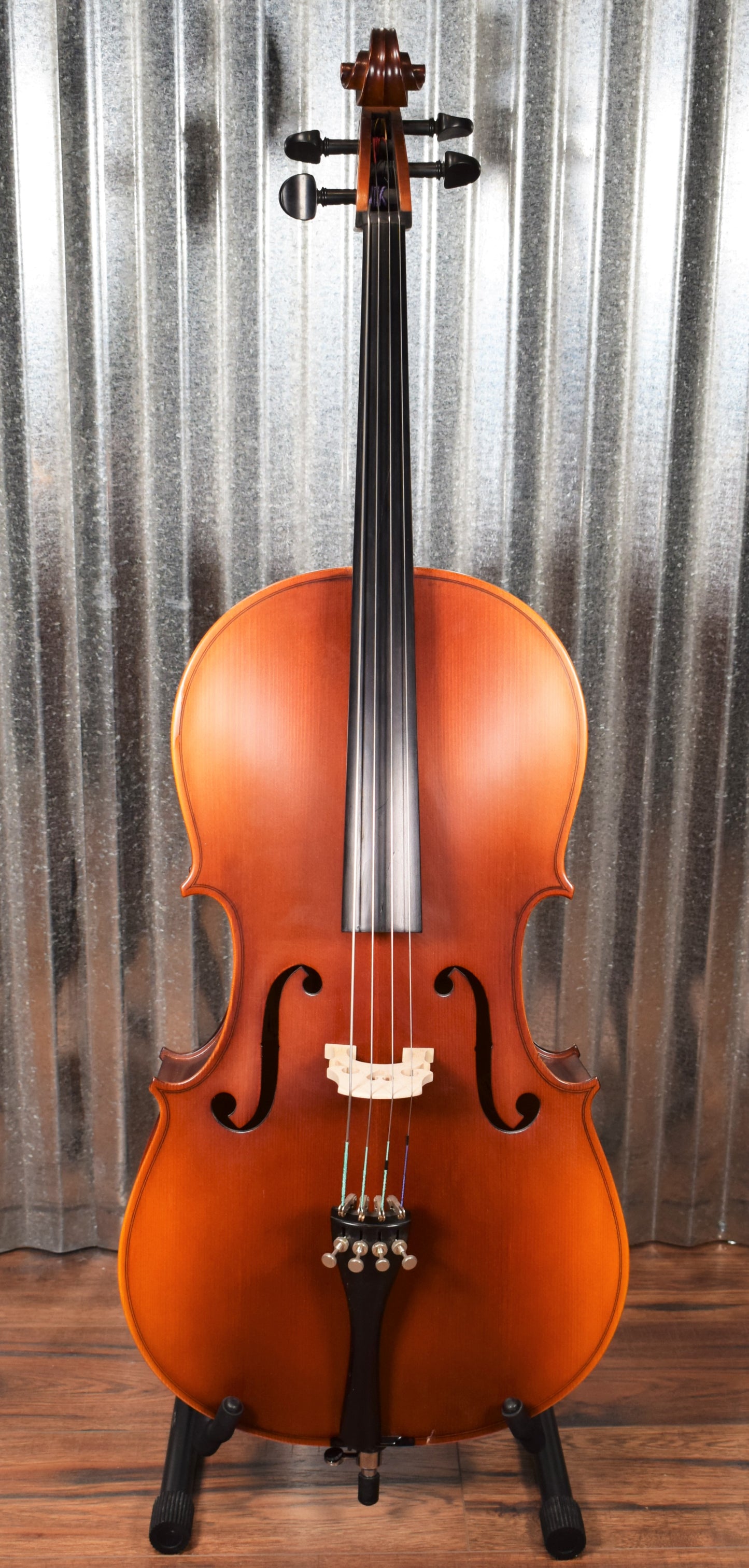 Becker 3000S Symphony Series 1/2 Size Satin Brown Cello & Bag Used
