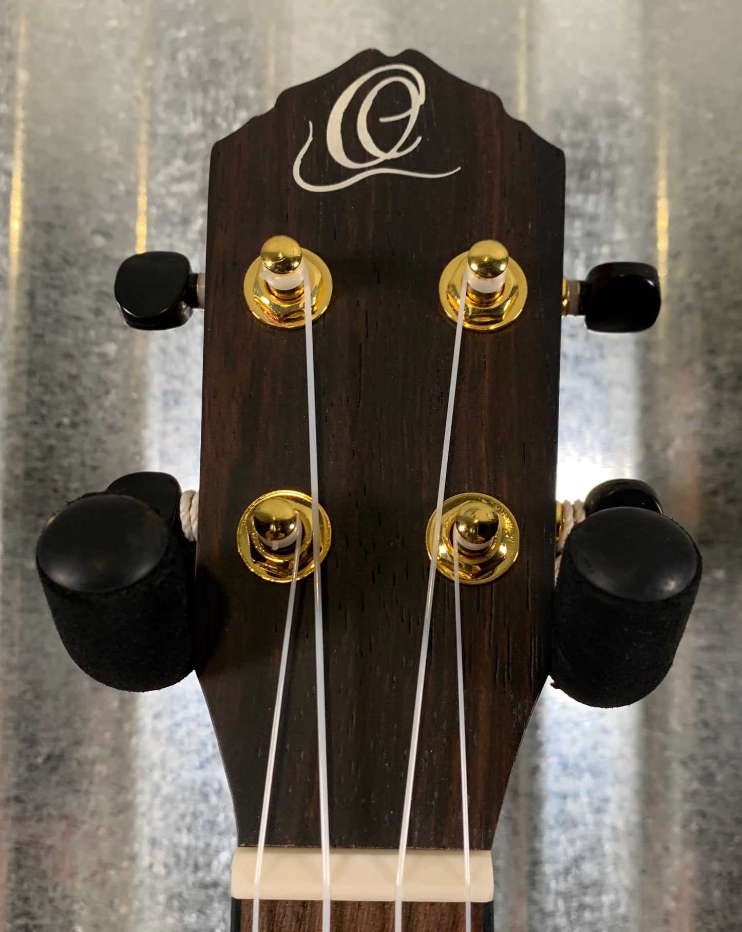 Ortega Guitars RUEB-CC Ebony Top Conert Ukulele & Gig Bag