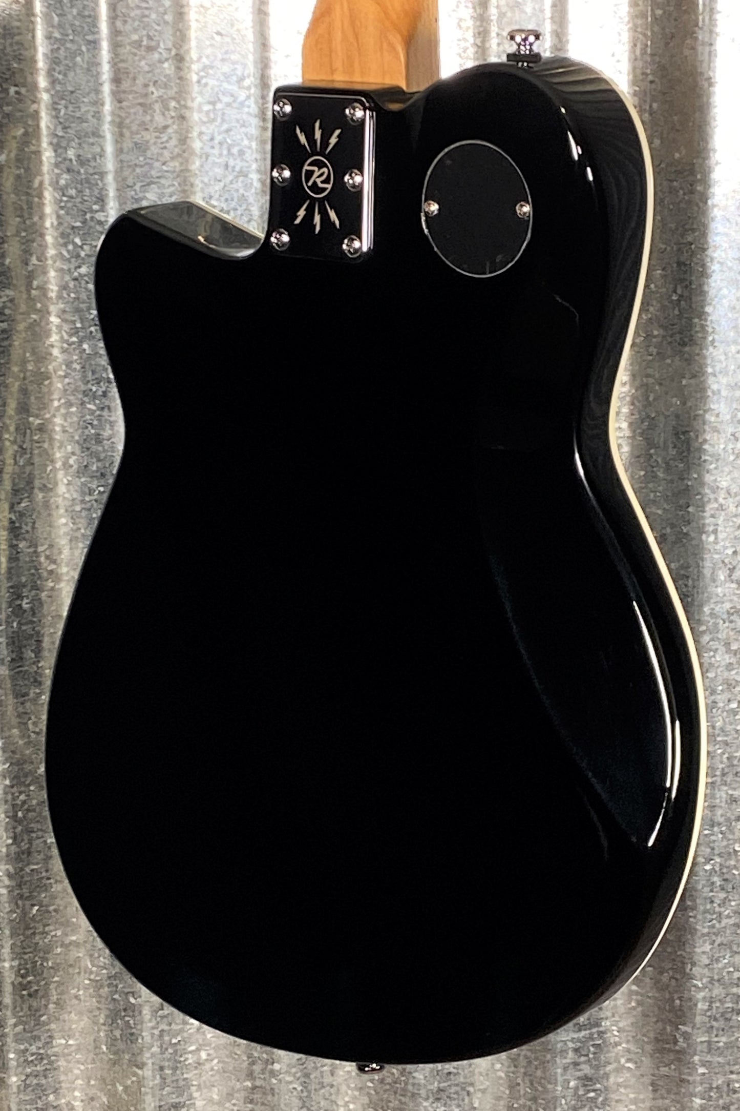 Reverend Guitars Double Agent OG Midnight Black Guitar Blem #0333