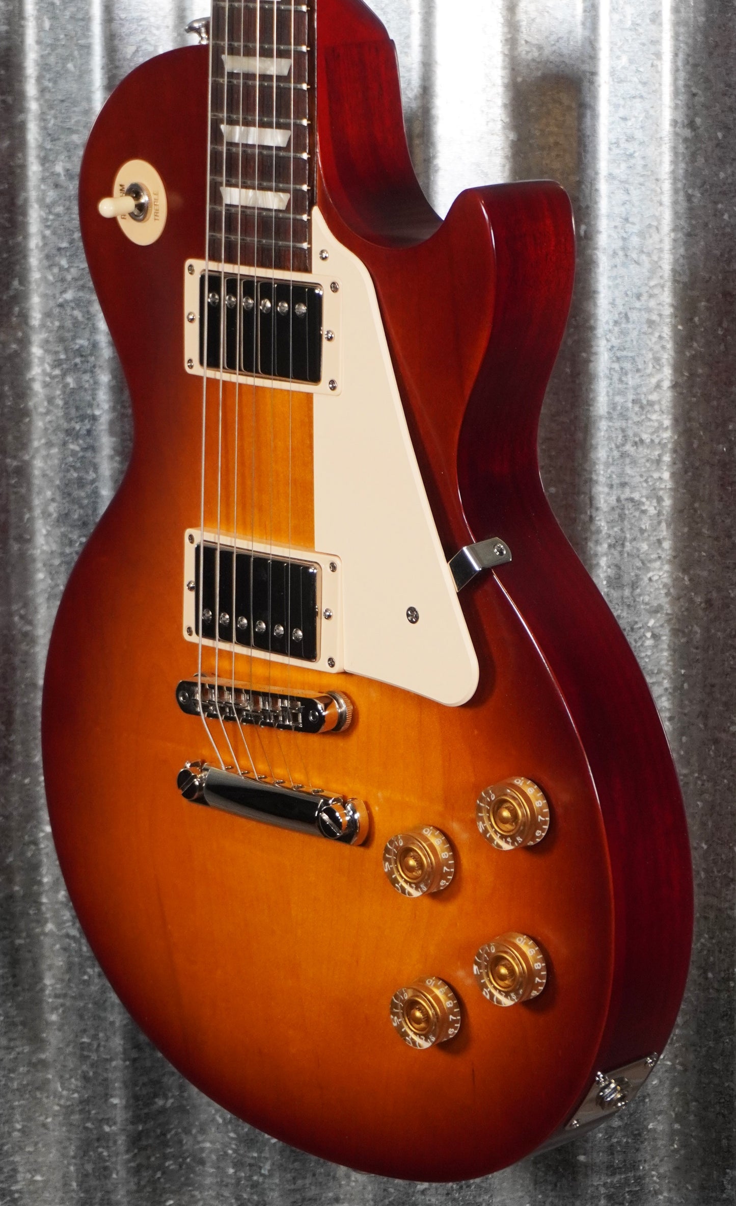 Gibson USA 2019 Les Paul Tribute Satin Iced Tea Guitar & Bag #0286 Used