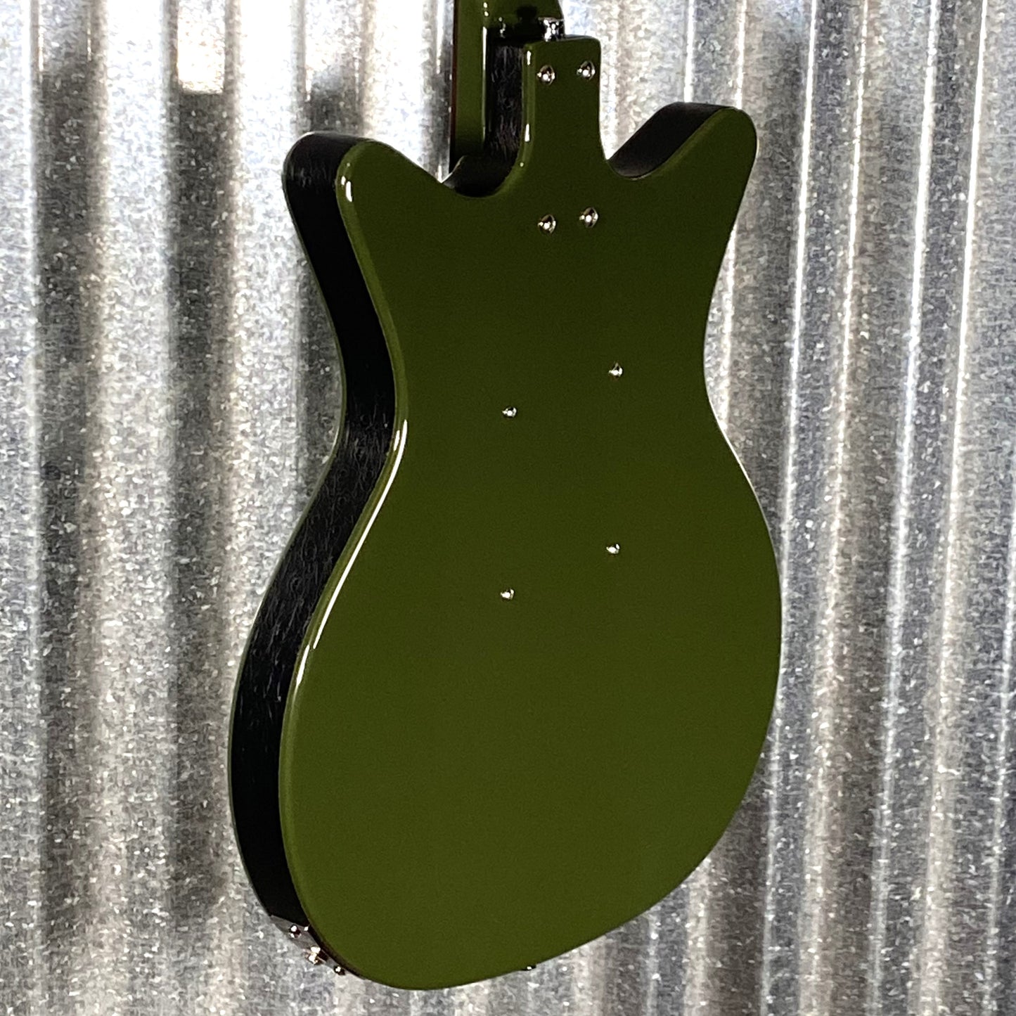 Danelectro NOS+ Blackout '59 Green Envy Guitar #4694 Used