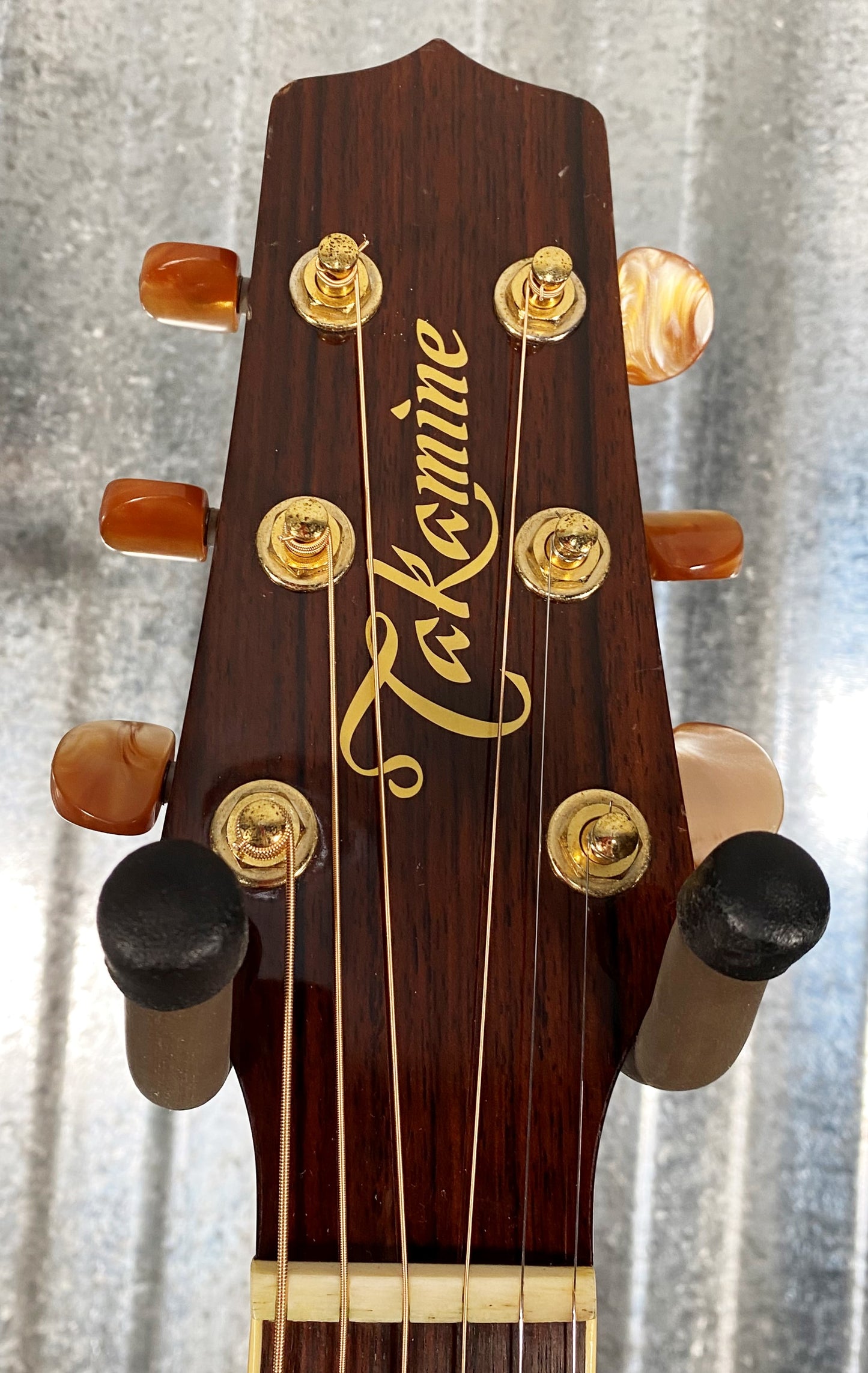 Takamine P4DC Natural Acoustic Electric Guitar & Case #0561 Used