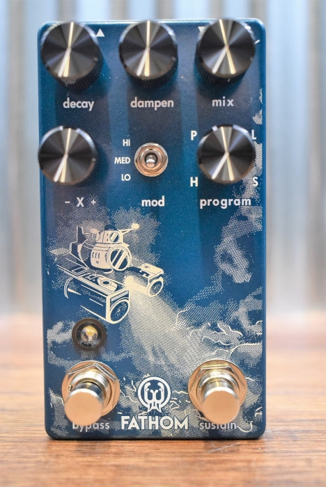 Walrus Audio Fathom Multi-Function Reverb Guitar Effect Pedal