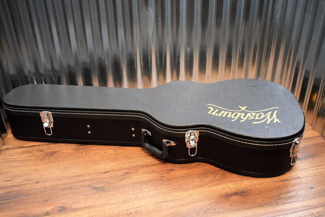 Washburn WSD5240STSK Solid Spruce Top Acoustic Guitar & Hardshell Case #0377