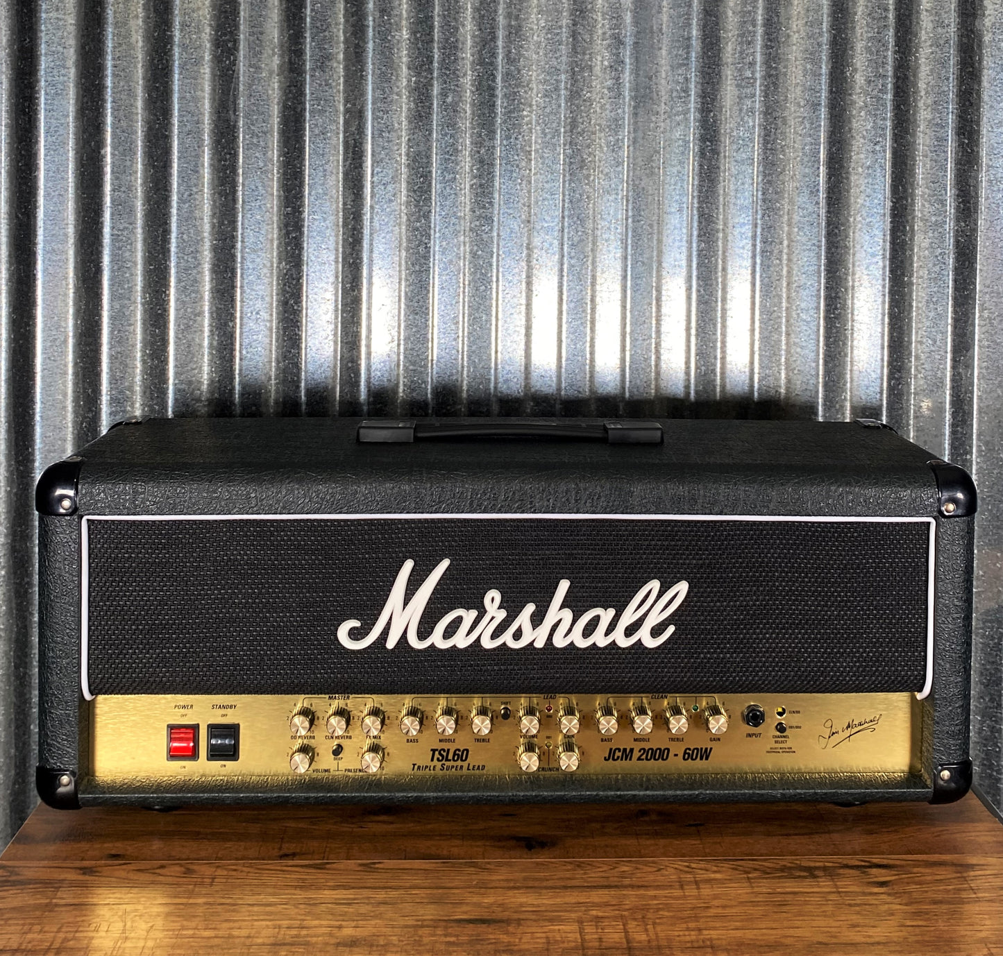 Marshall TSL60 Triple Super Lead 60 Watt 3 Channel All Tube Guitar Amplifier Head Used