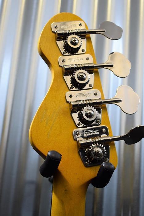Vintage Icon V4MR Vintage Modern Relic Sunset Sunburst 4 String Bass & Case #304