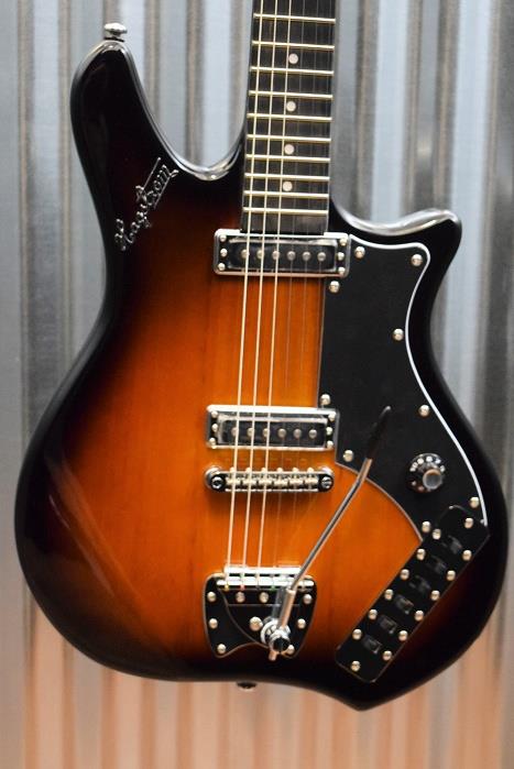 Hagstrom Retroscape Series Impala IMP-VSB VIntage Sunburst Guitar #815