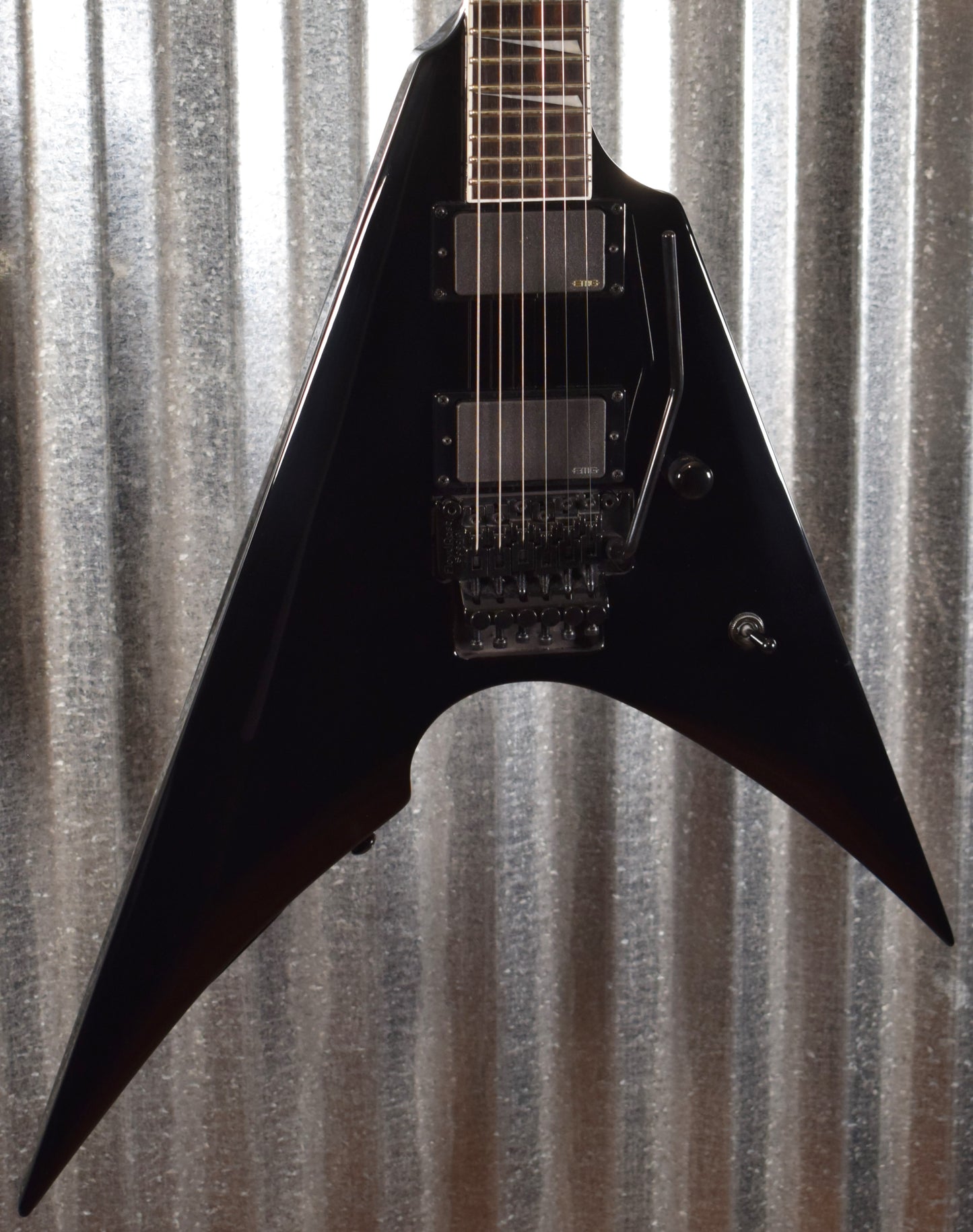 ESP LTD Arrow-401 Black V EMG Guitar LARROW401BLK #1746