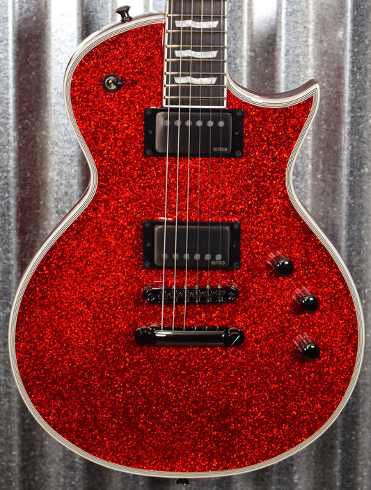 ESP E-II Eclipse DB Red Sparkle EMG Guitar & Case EIIECDBRSP Japan #ES0635193
