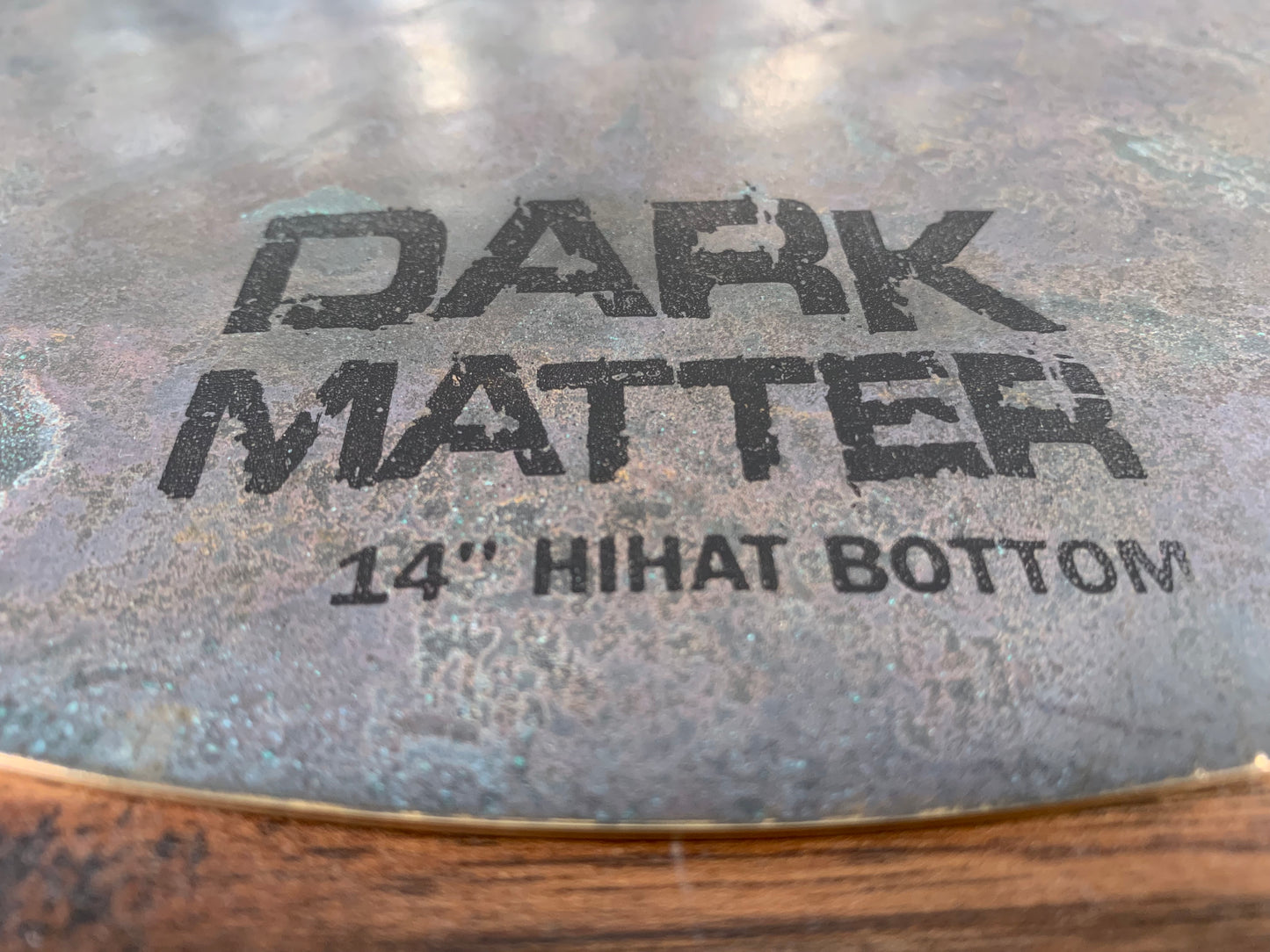 Dream Cymbals DMHH14 Dark Matter Series Hand Forged & Hammered 14" Hi Hat Set