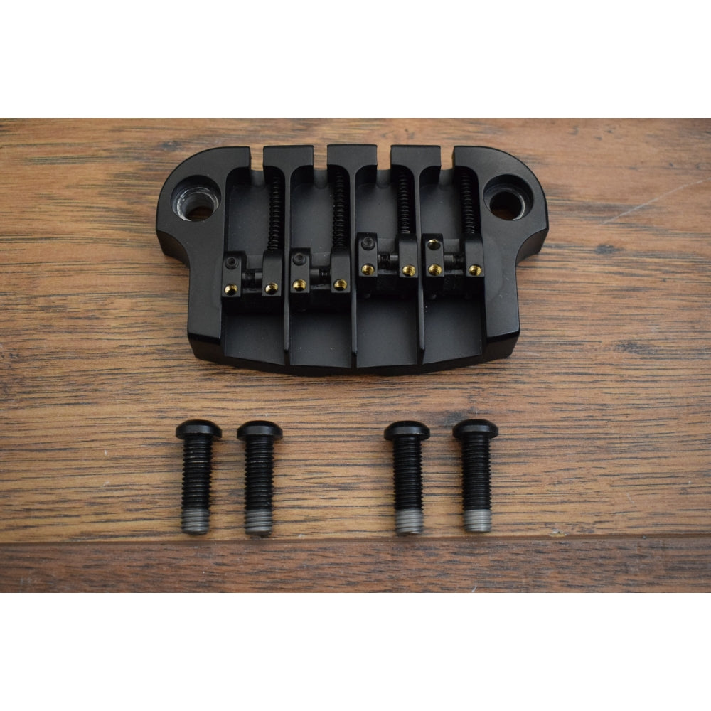 Hipshot Products SuperTone Gibson & Epiphone Bass Bridge Replacement Black 5G410B Used
