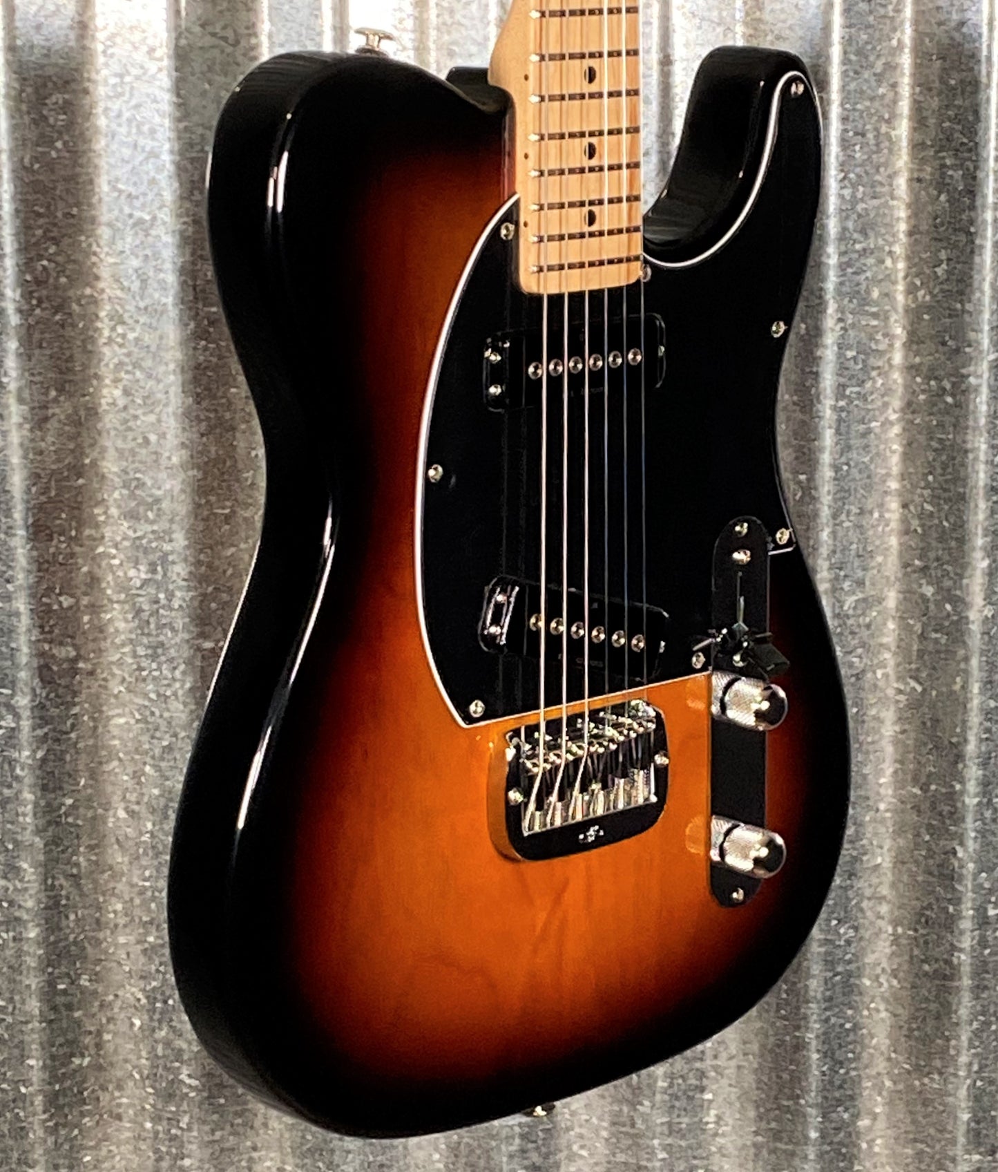 G&L USA 2016 Custom ASAT Special 3 Tone Sunburst Guitar & Bag #8759 Used