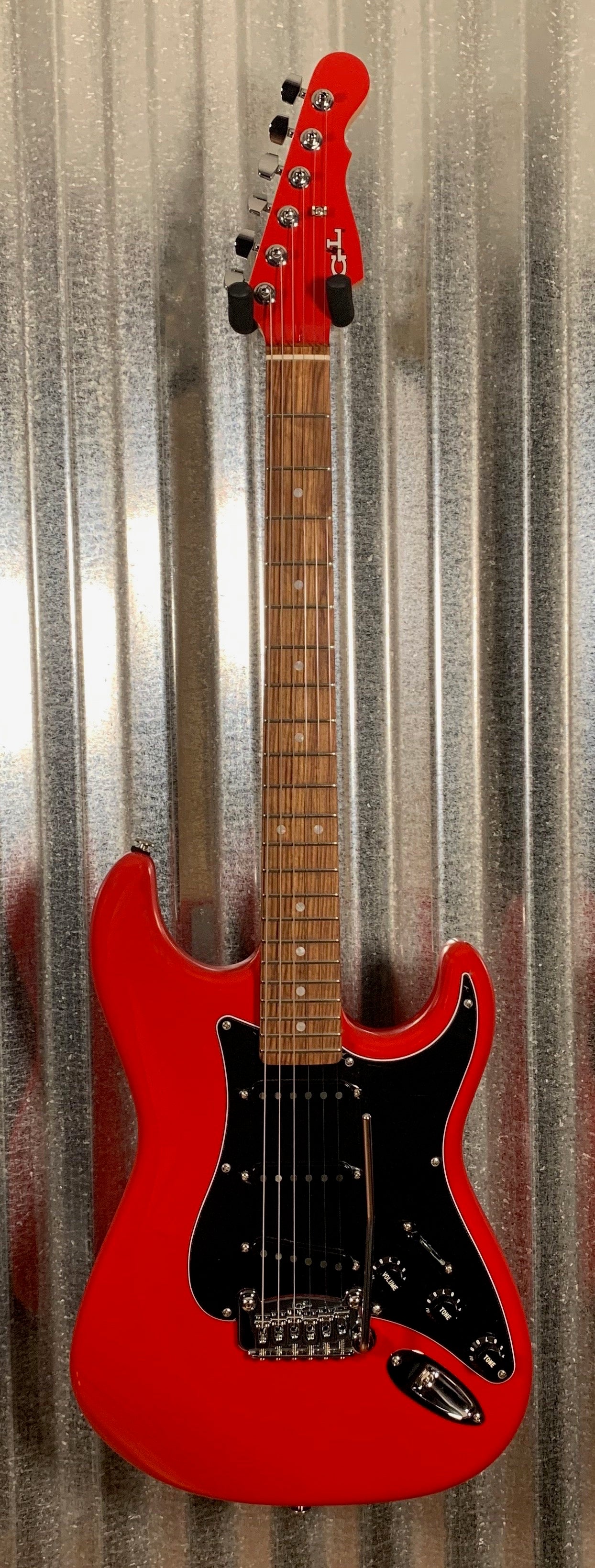 G&L USA Fullerton Custom Legacy Rally Red Guitar & Case 2018 #1036