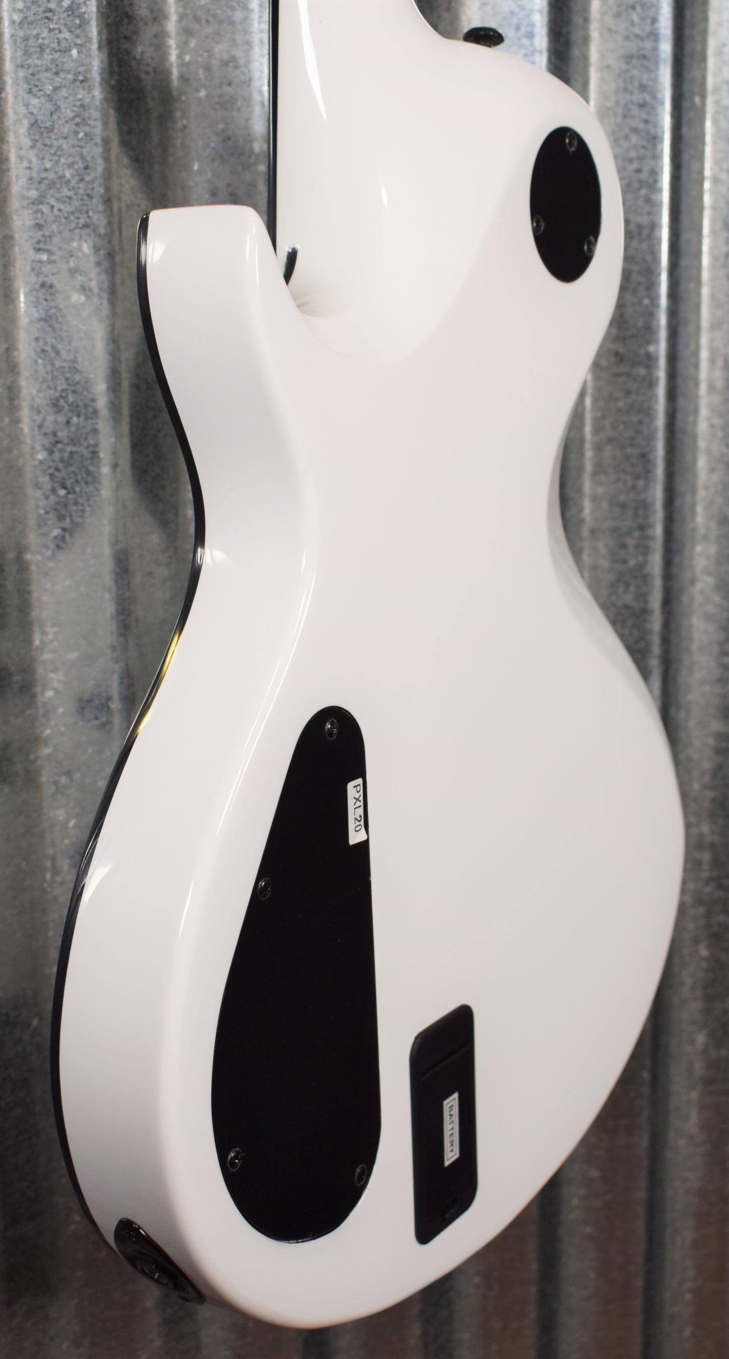 Washburn Parallaxe L20E White EMG Single Cut Guitar & Bag PXL20EWH #0554