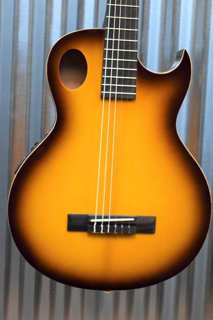 Washburn EACT42STS Tobacco Sunburst Acoustic Electric Thin Classical Guitar #877
