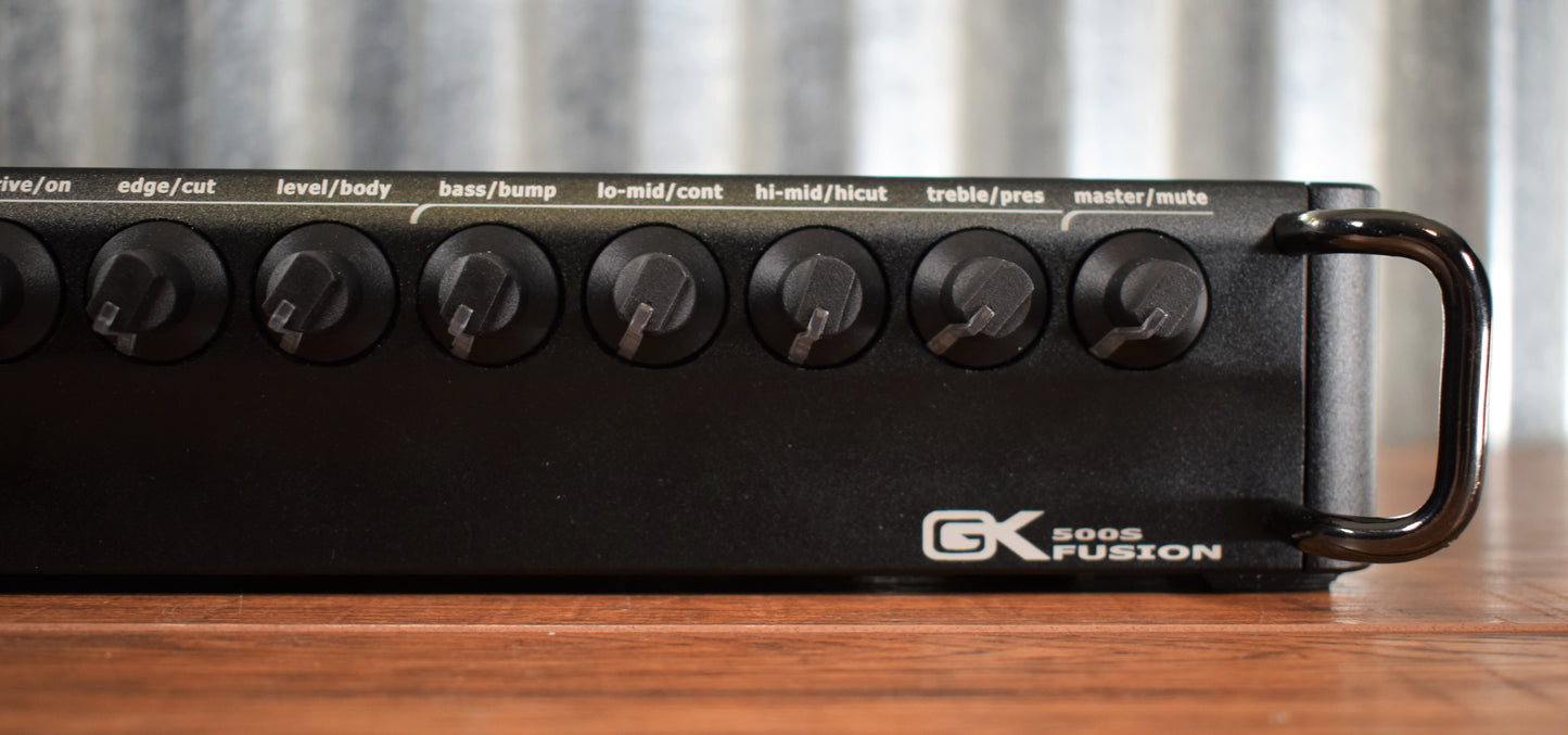 Gallien-Krueger GK Fusion S 500 Watt Bass Amplifier Head Demo