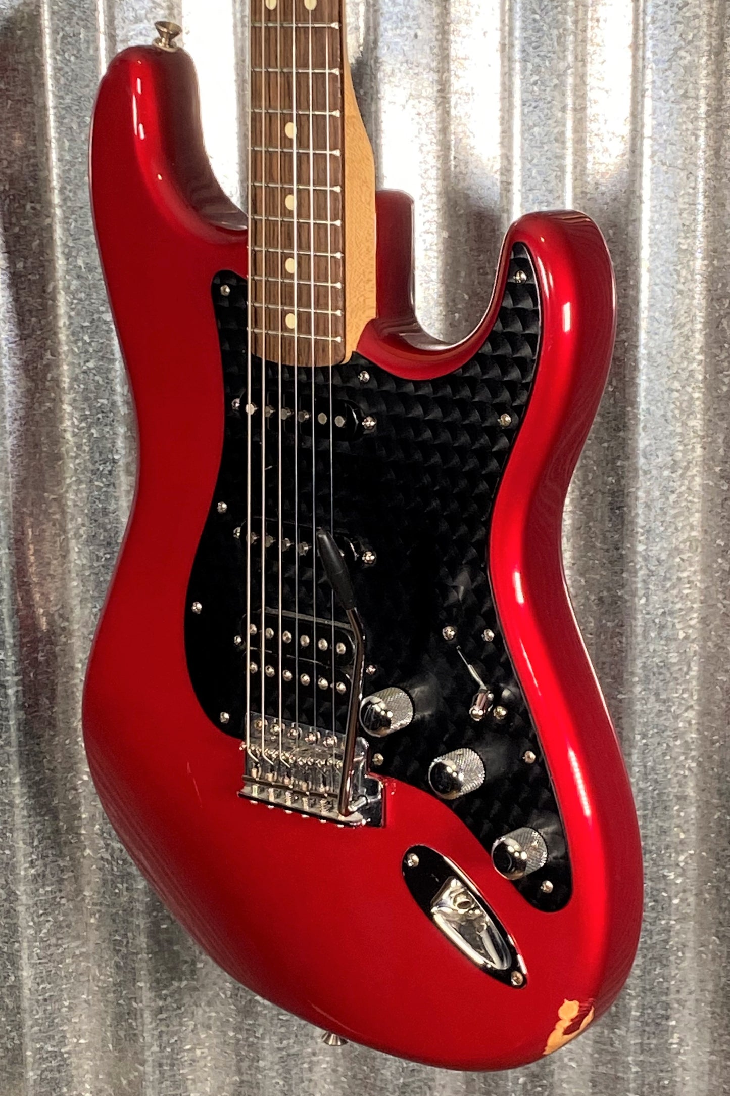 Fender MIM 2007 HSS Stratocaster Candy Apple Red Metallic Guitar #5463 Used