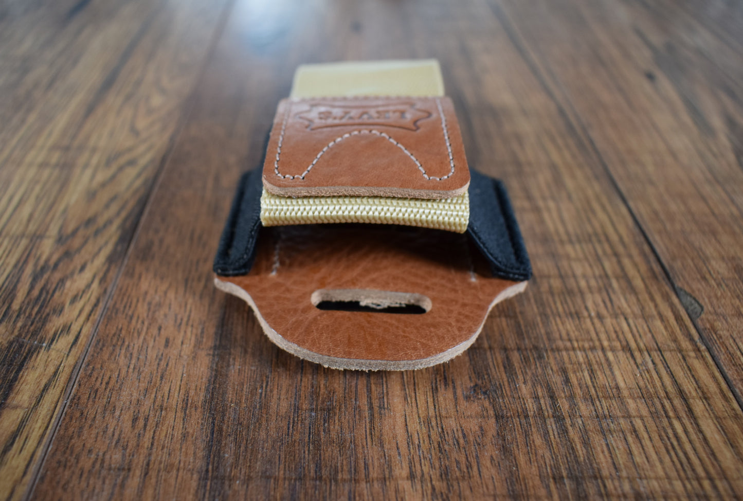 Levy's MM14-TAN Wireless Body Pack Transmitter Strap Belt Holder TAN