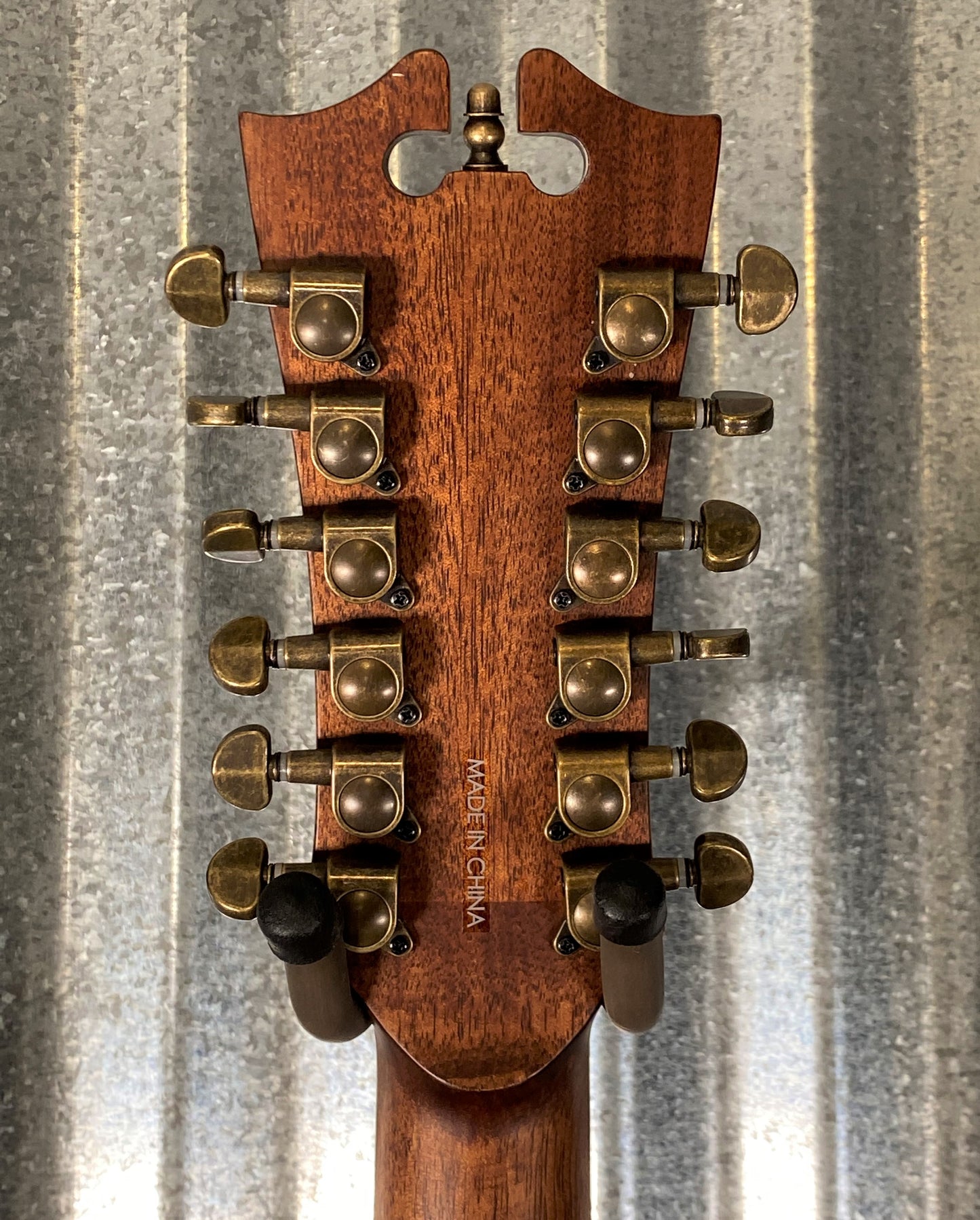 D'Angelico Premier Fulton Grand Auditorium 12 String CE Vintage Natural Acoustic Electric Guitar #5825
