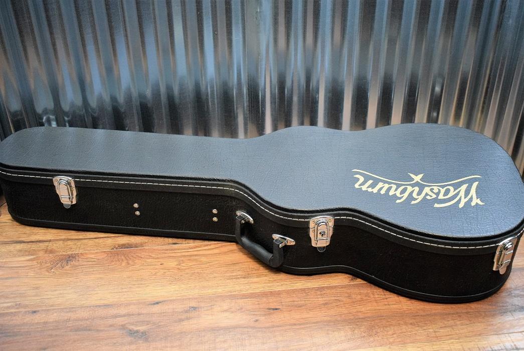 Washburn WSD5240STSK Solid Spruce Top Acoustic Guitar & Hardshell Case #0357