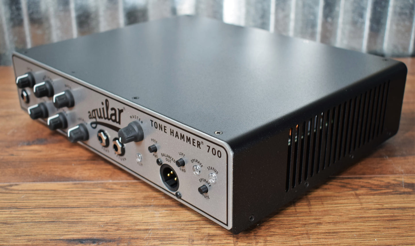 Aguilar Tone Hammer 700 Super Light 700 Watt Bass Amplifier Head
