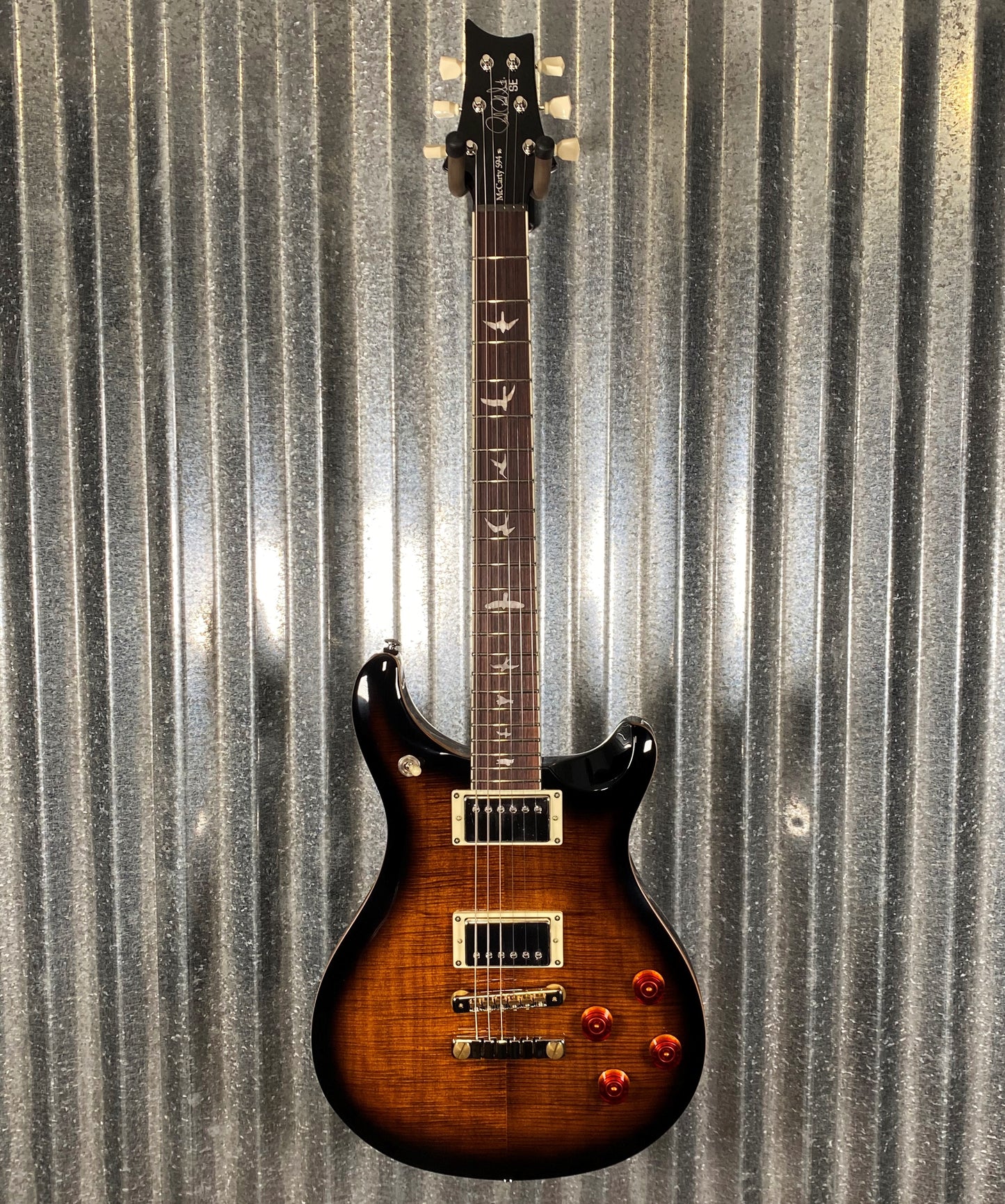 PRS Paul Reed Smith SE McCarty 594 Black Gold Sunburst Guitar & Bag #7054