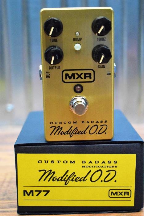 Dunlop MXR M77 Custom Badass Modified O.D. Overdrive Guitar Effect