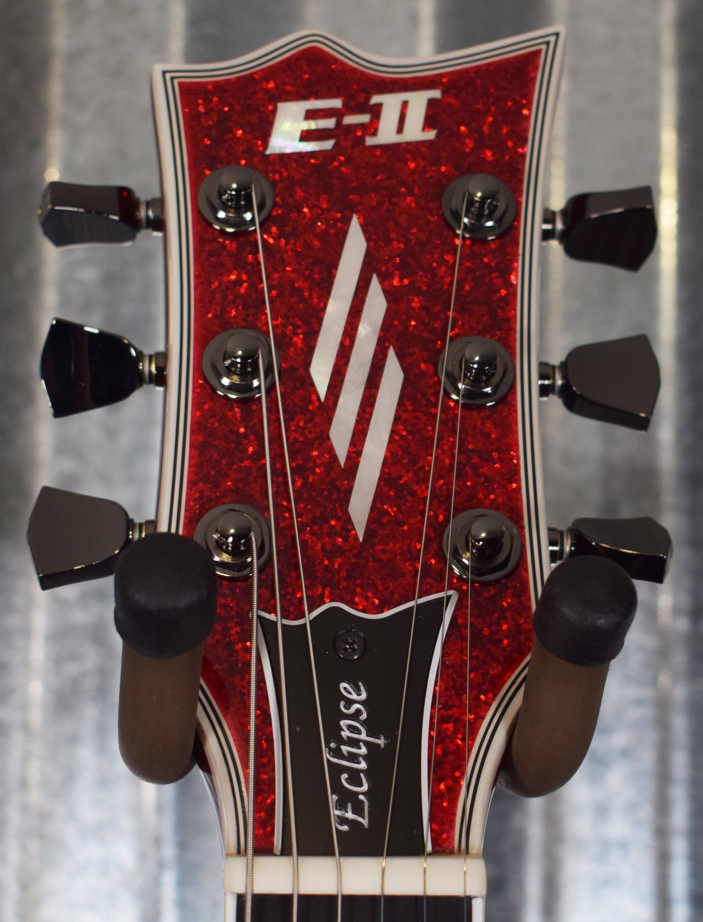 ESP E-II Eclipse DB Red Sparkle EMG Guitar & Case EIIECDBRSP Japan #ES0635193