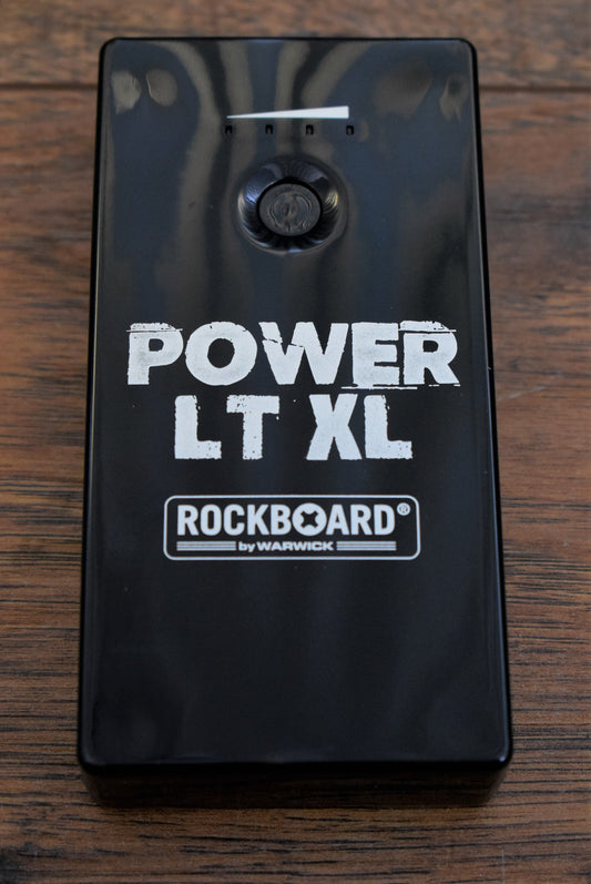 Warwick Rockboard Power LT XL 9v Rechargeable Guitar Effect Pedalboard Power Supply Black