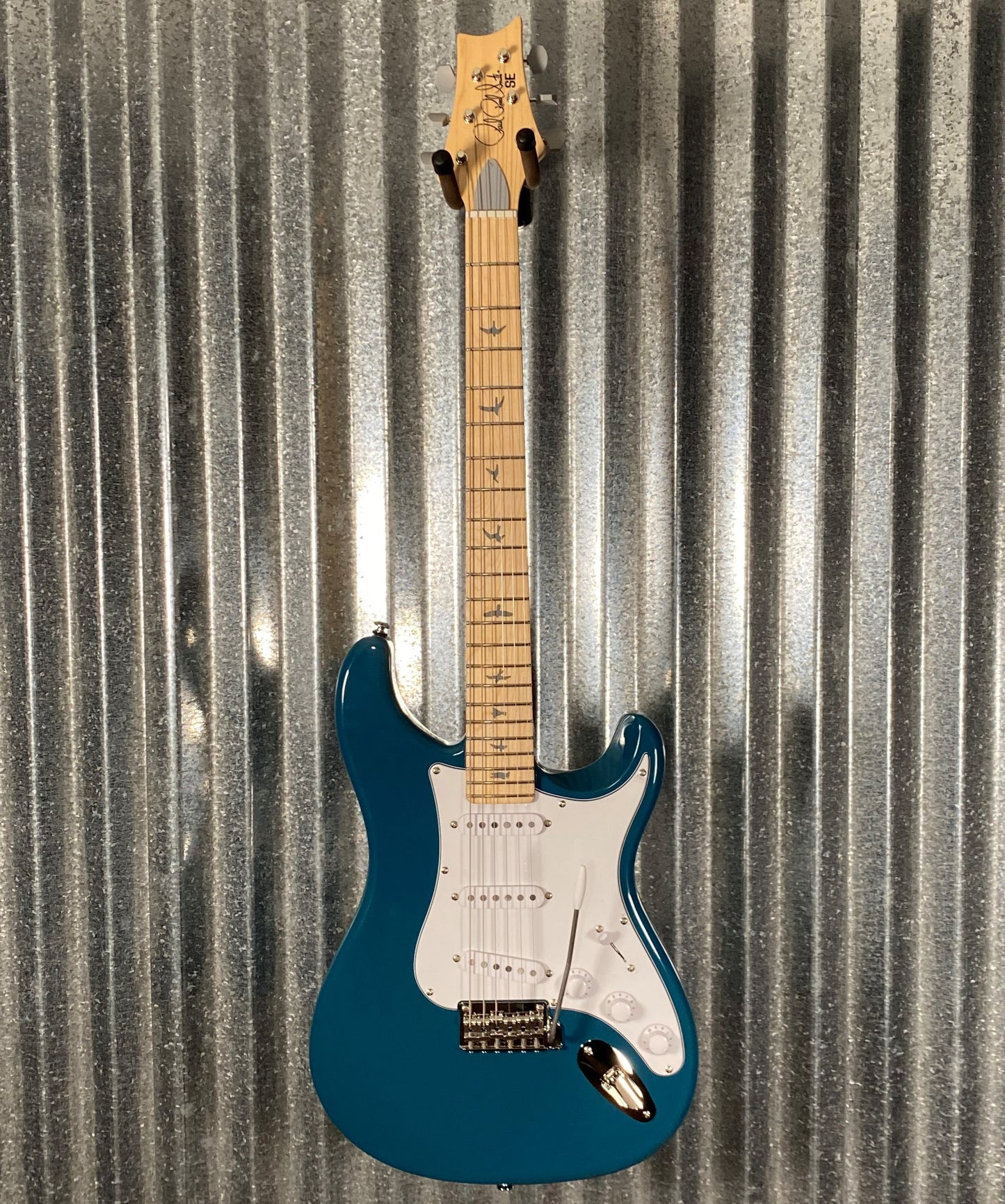 PRS Paul Reed Smith SE Silver Sky John Mayer Nylon Blue Maple Guitar & Bag #8061