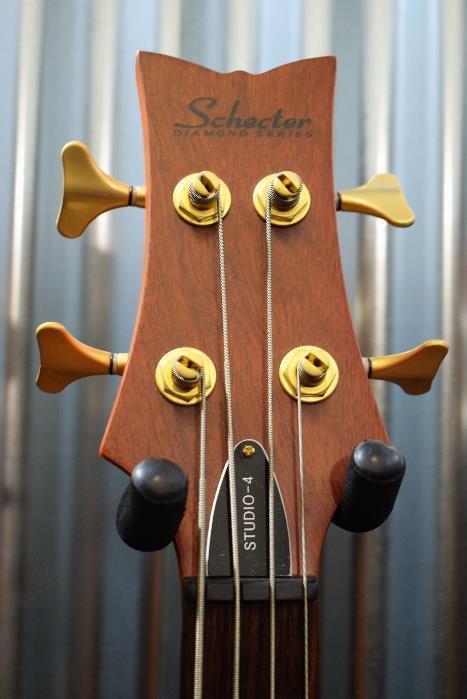 Schecter Guitar Research Stiletto Studio 4 String Bass & Case #3748