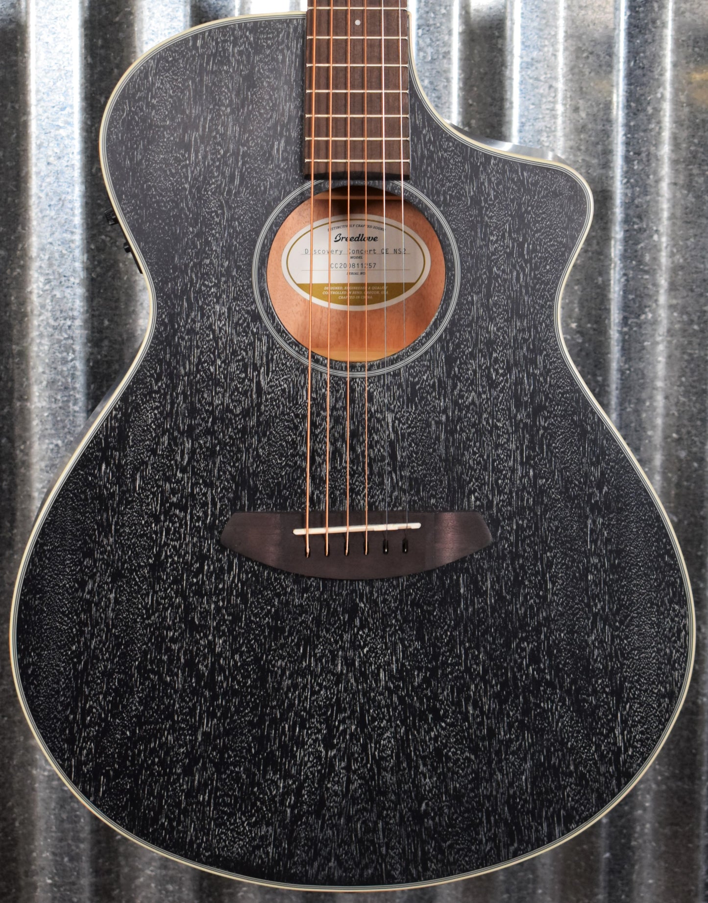 Breedlove Discovery Concert CE Satin Night Sky Acoustic Electric Guitar Blem #1257