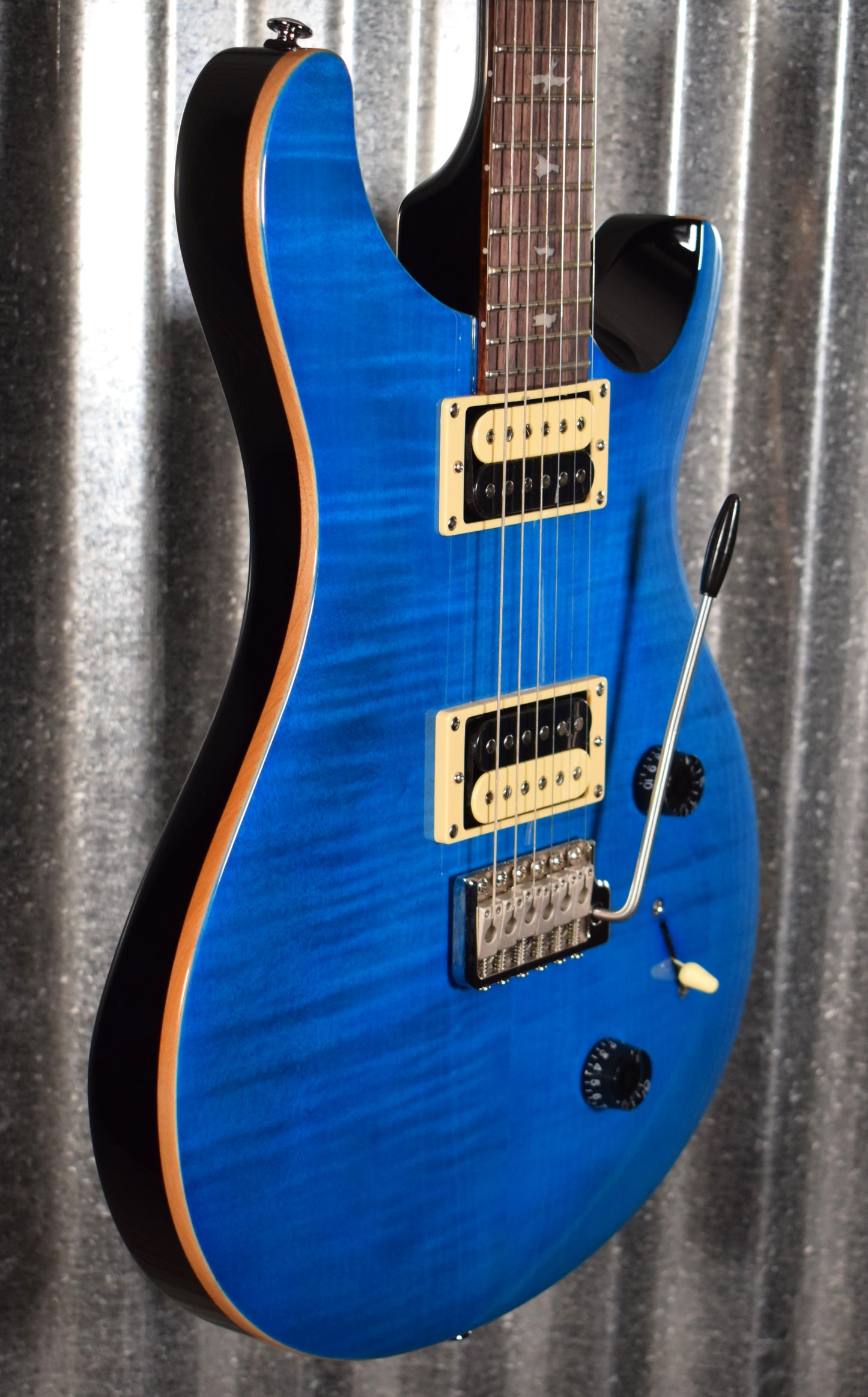 PRS Paul Reed Smith SE Custom 22 Sapphire Guitar & Bag #9300