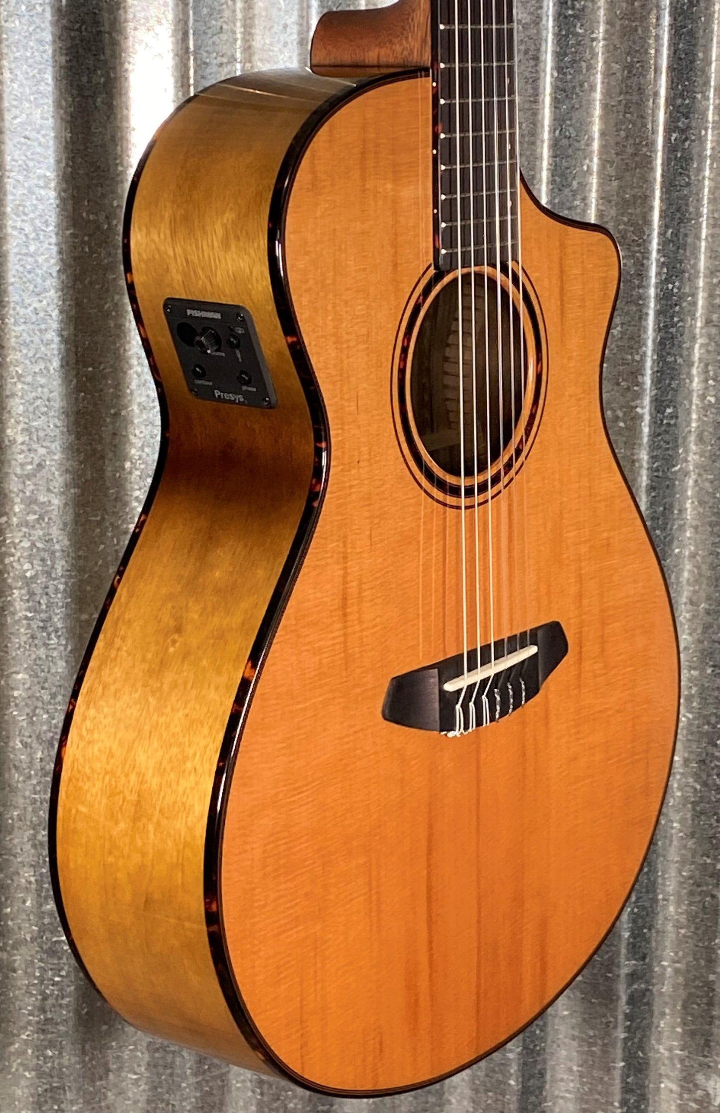 Breedlove Pursuit Exotic S Concert Nylon CE Cedar Acoustic Electric Guitar PSCN01NCERCMY #0753