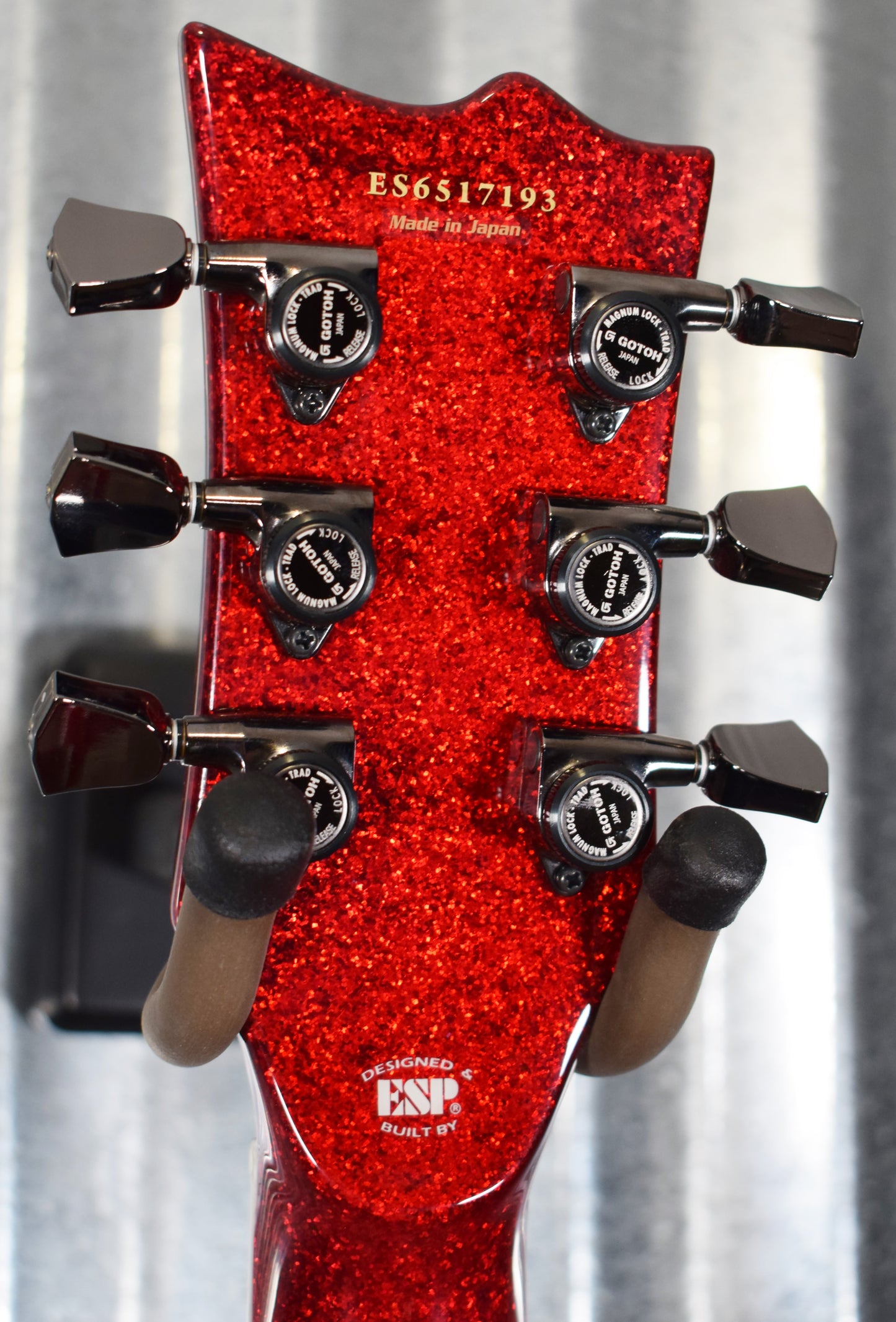 ESP E-II Eclipse DB Red Sparkle EMG Guitar & Case EIIECDBRSP Japan #ES6517193