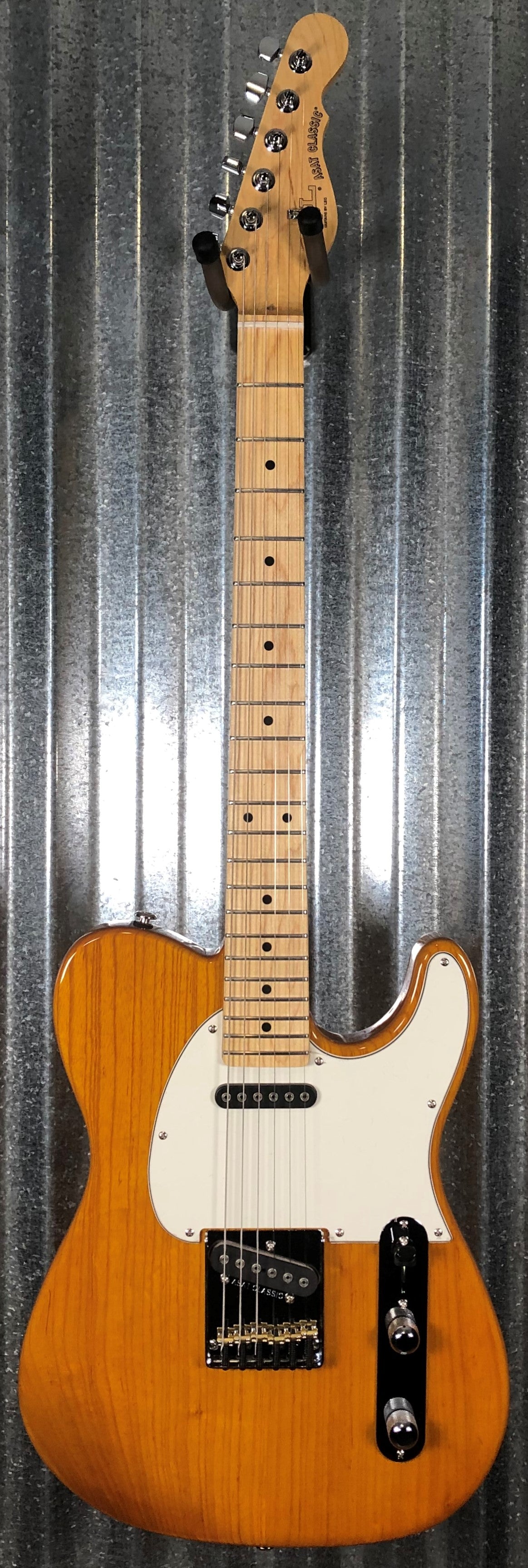 G&L USA ASAT Classic Honey Maple Satin Neck Guitar & Case #1064