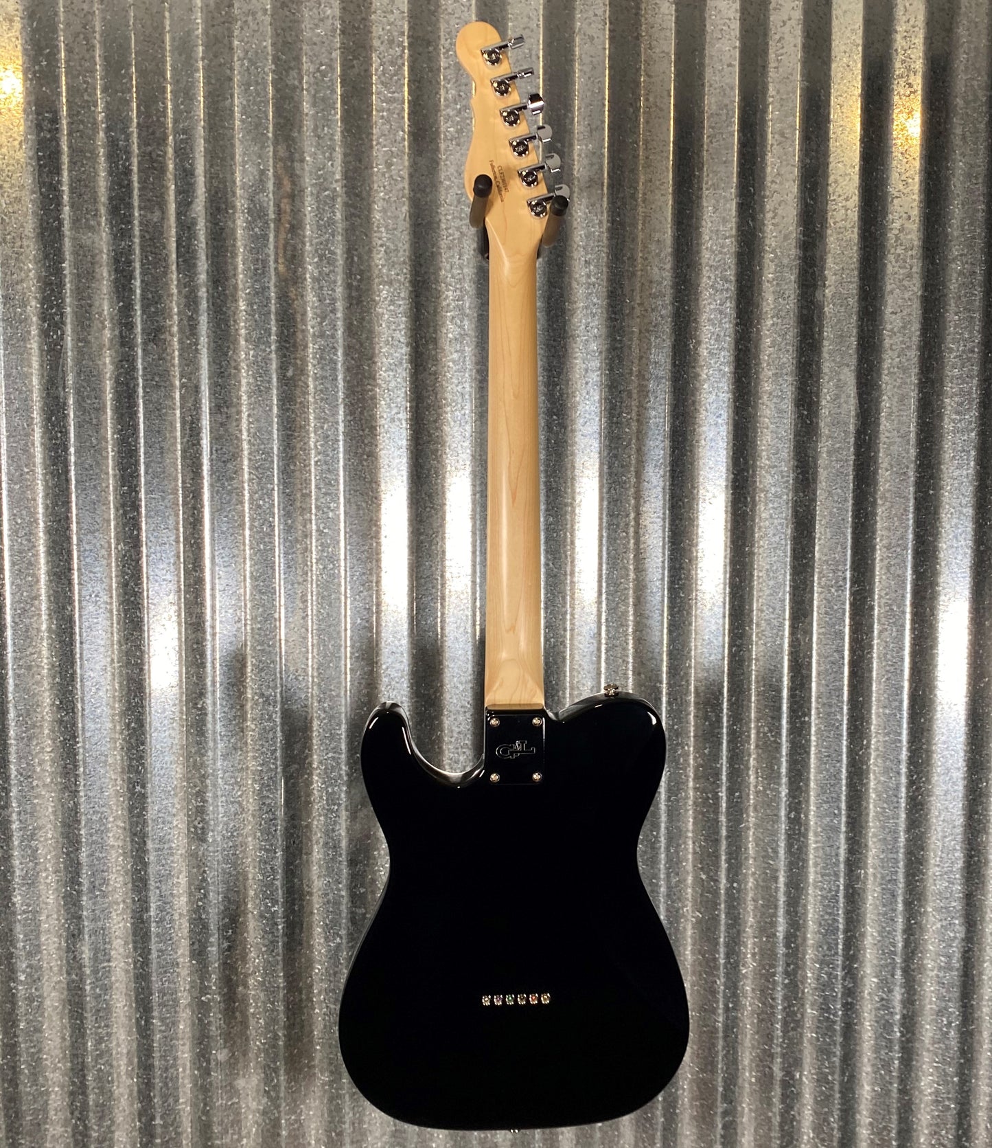 G&L USA ASAT Classic Jet Black Guitar & Bag #1147 Used
