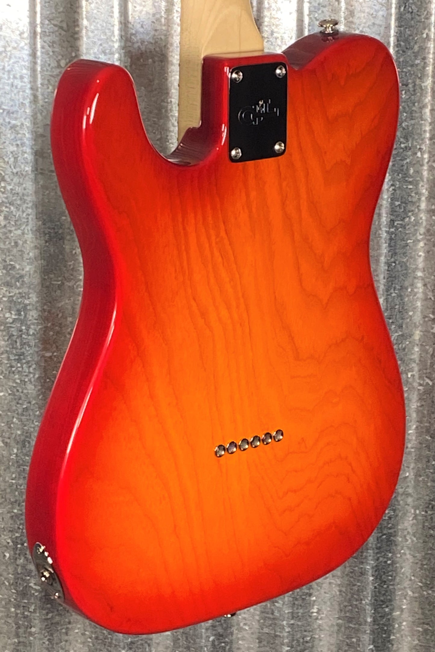 G&L USA ASAT Classic S Cherryburst Guitar & Case #7171
