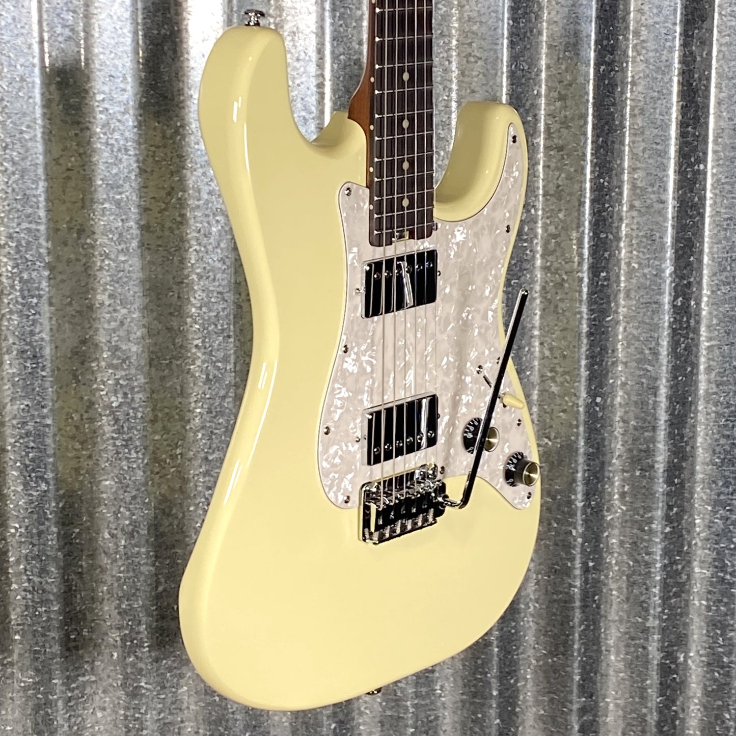 Schecter Jack Fowler Traditional HH Ivory Roasted Neck Guitar #3242