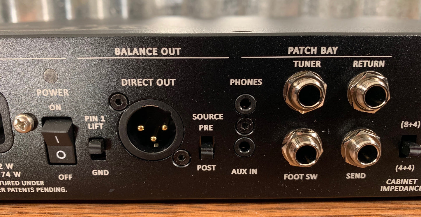 Gallien-Krueger GK Legacy 500 Watt Ultralight Bass Amplifier Head with Overdrive