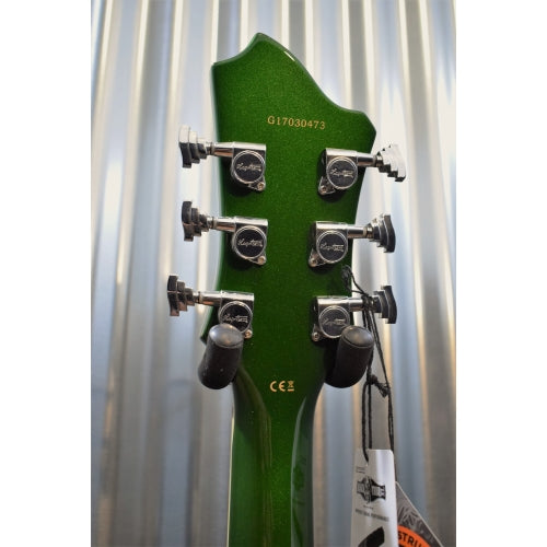 Hagstrom Viking Deluxe Custom VIKDLXCUS Emerald Green Semi Hollow Guitar & Gig Bag