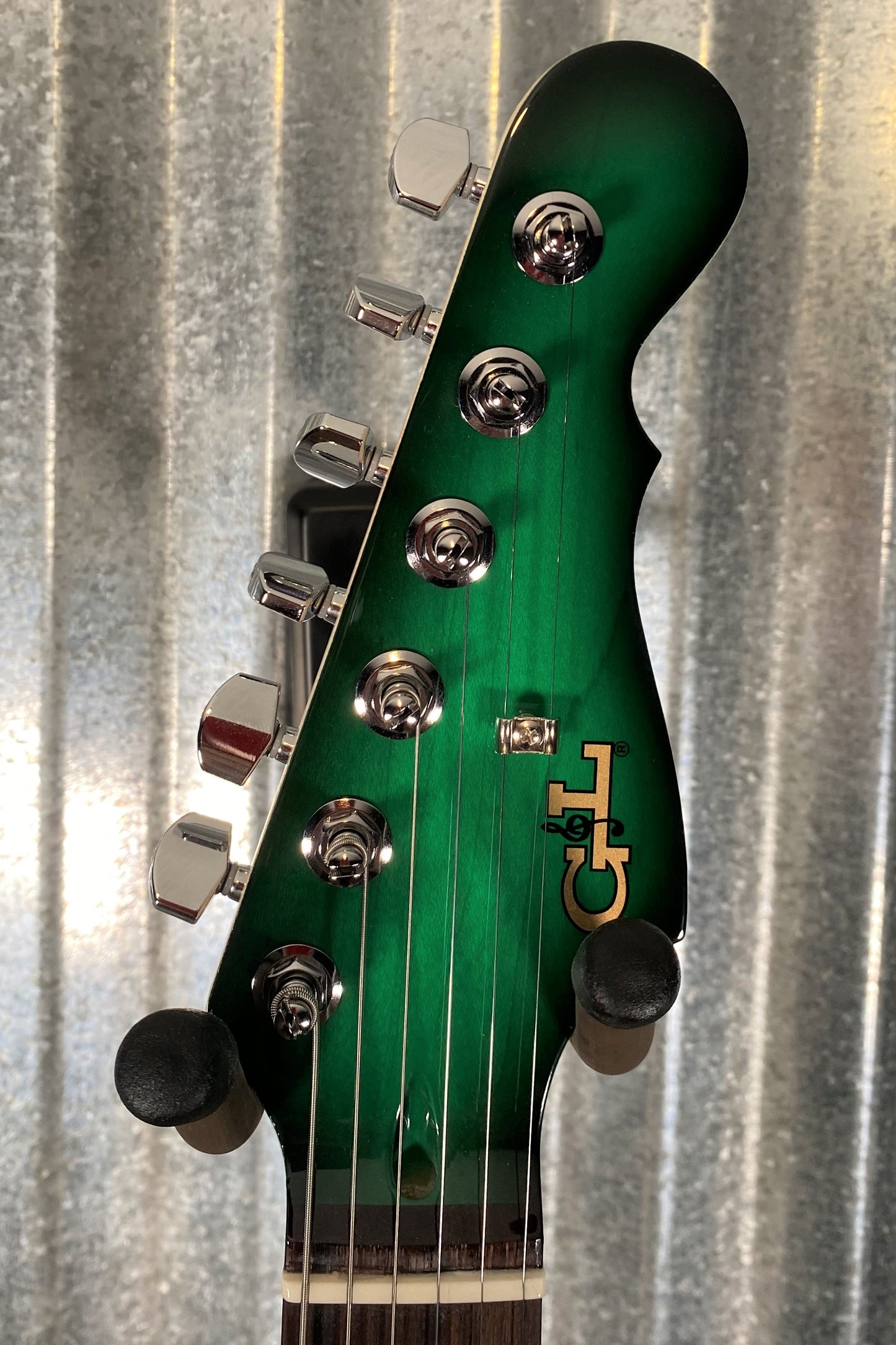 G&L USA Legacy Greenburst Guitar & Case #8024