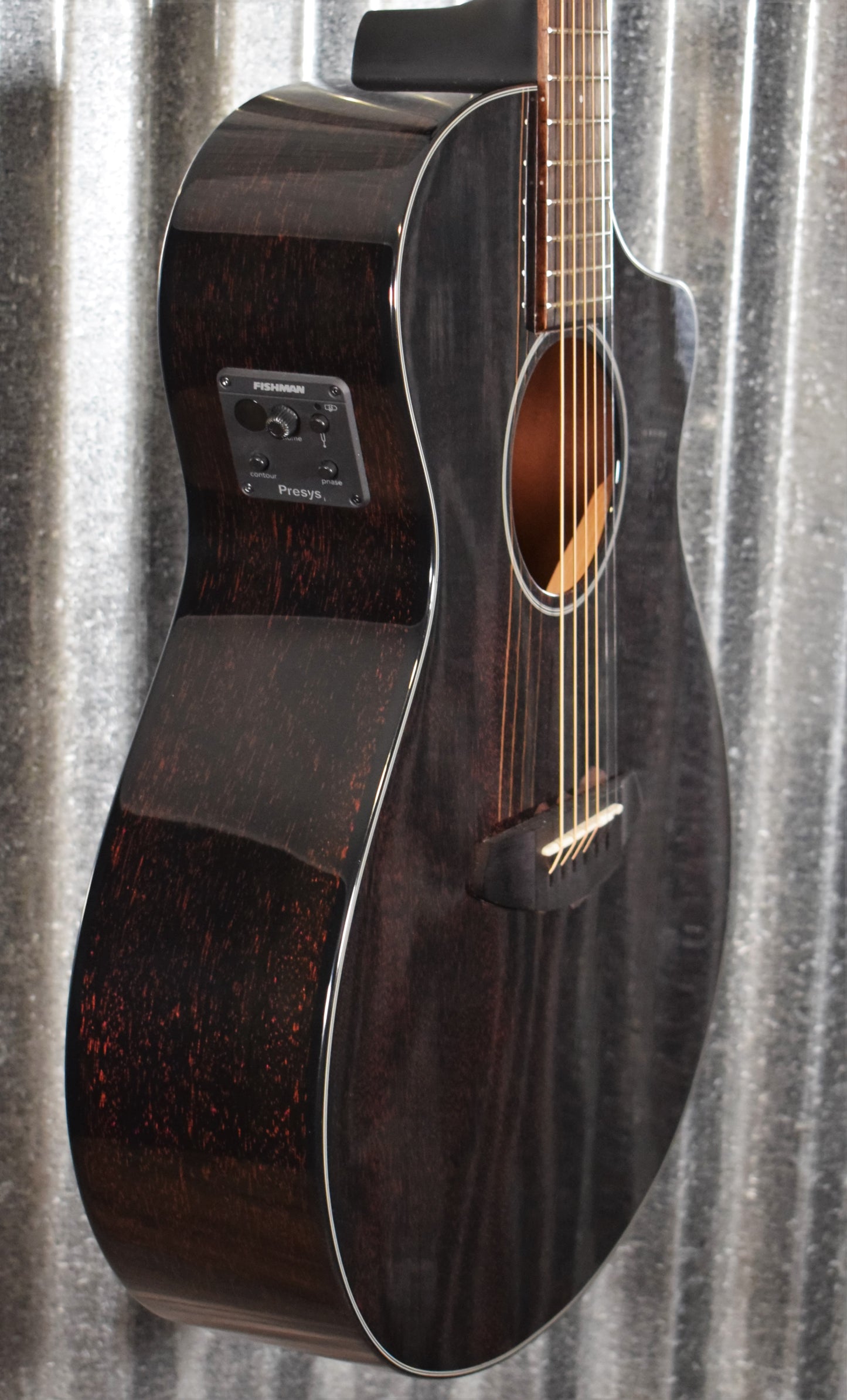 Breedlove Discovery Concert CE Black Widow Acoustic Electric Guitar Blem #7408