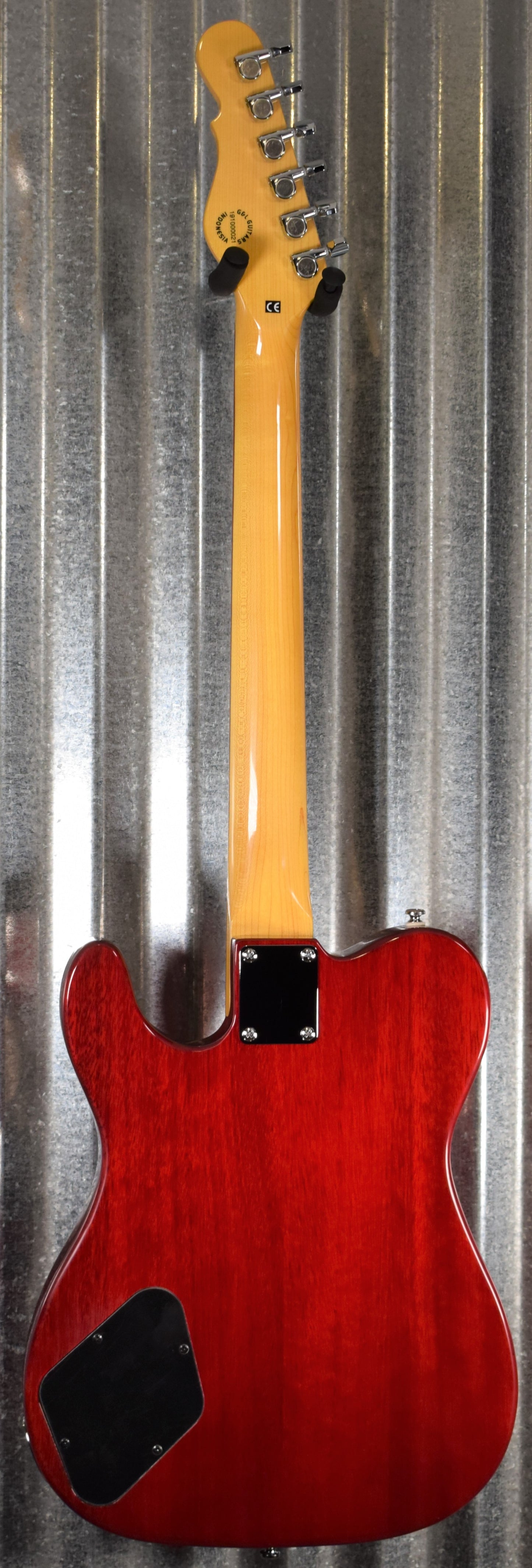 G&L Tribute ASAT Junior II Transparent Red #0021 Demo